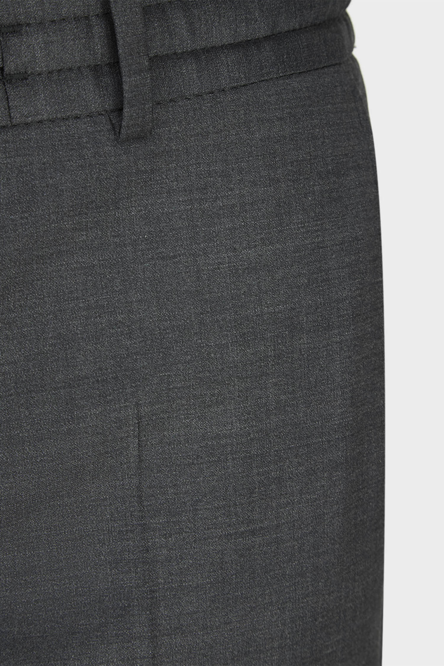 Мужские темно-серые шерстяные брюки Karl Lagerfeld 542096.255056;970