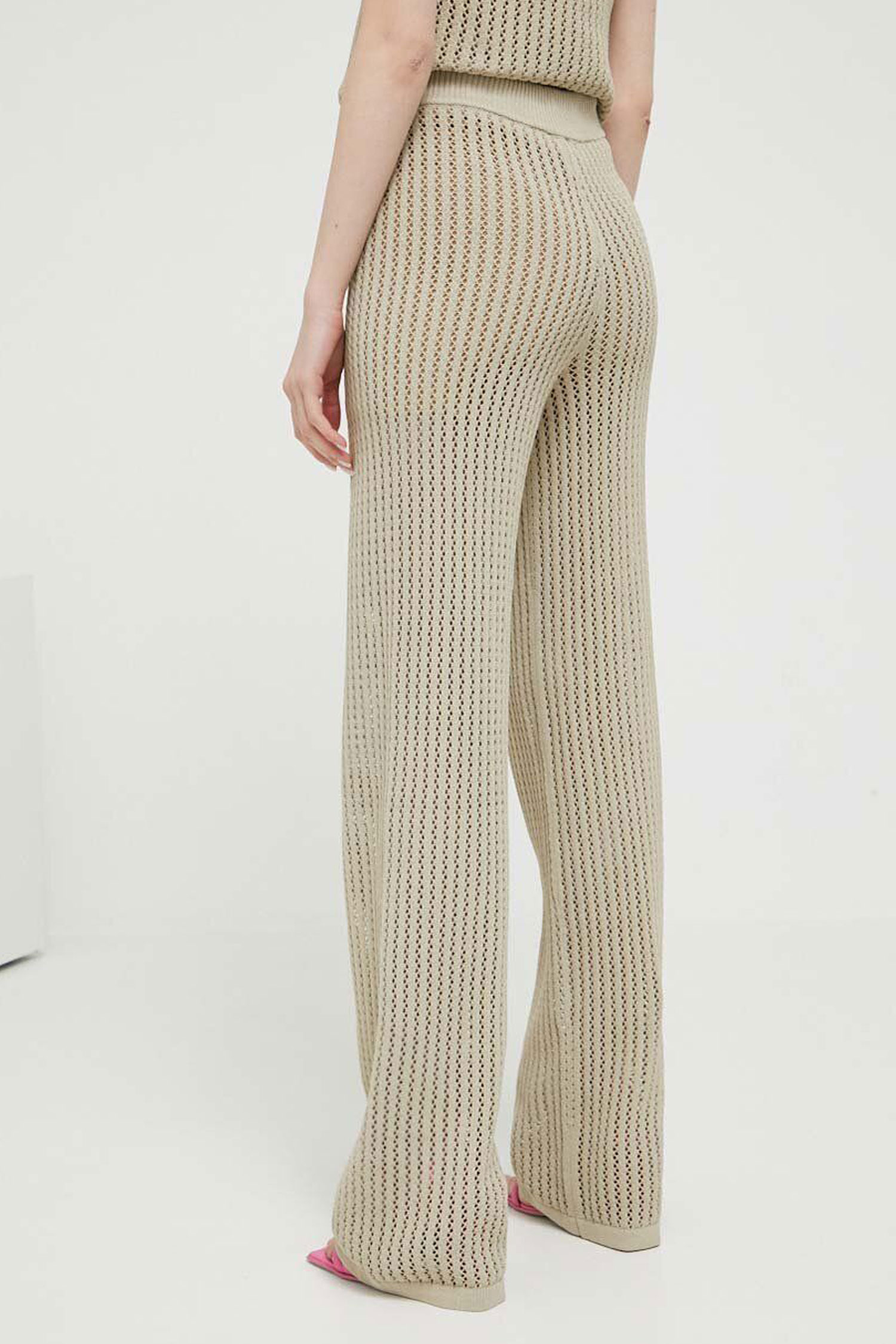 Женские бежевые брюки HUGO 50486881;265