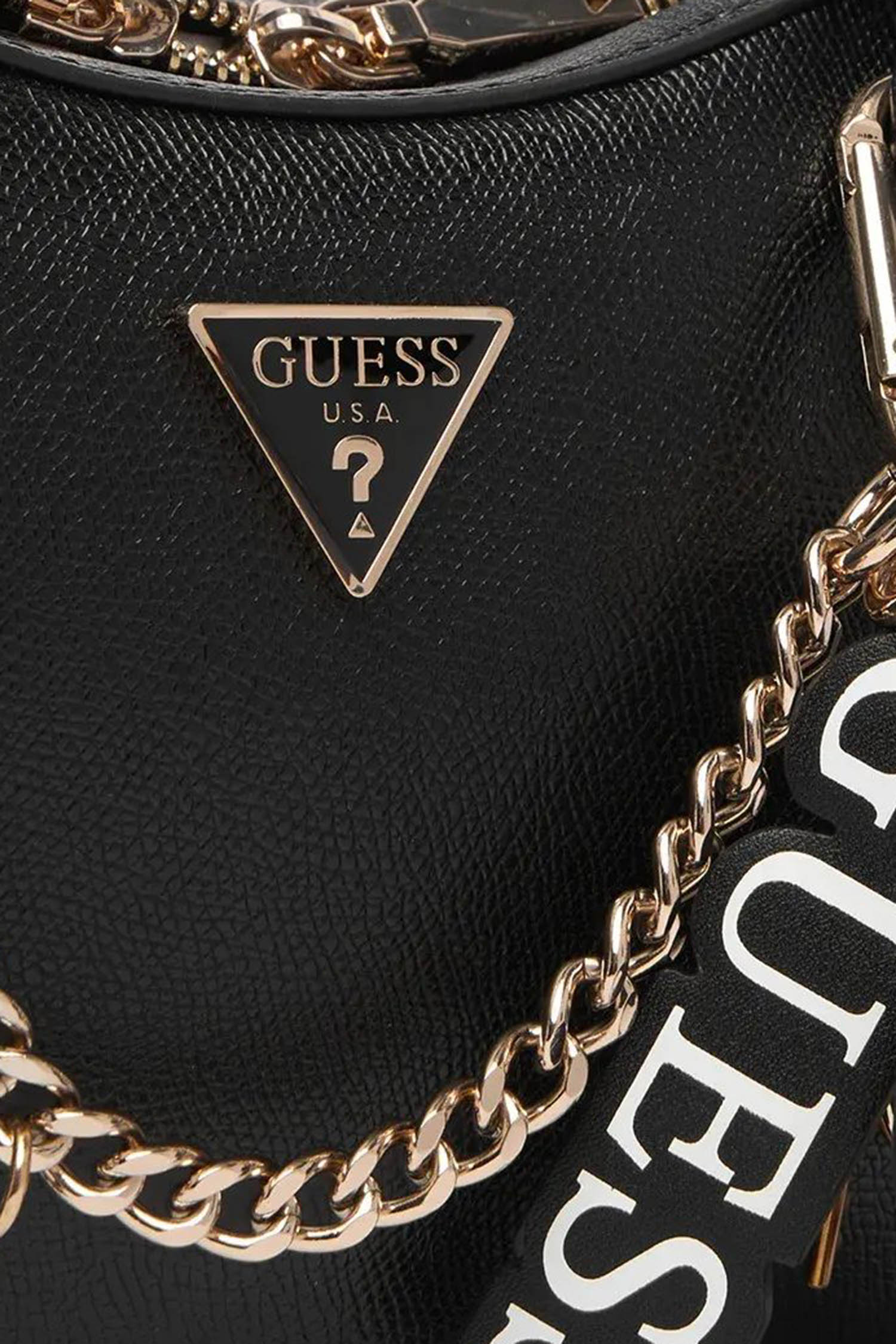 Жіноча чорна сумка Guess HWBG98.99060;BLA