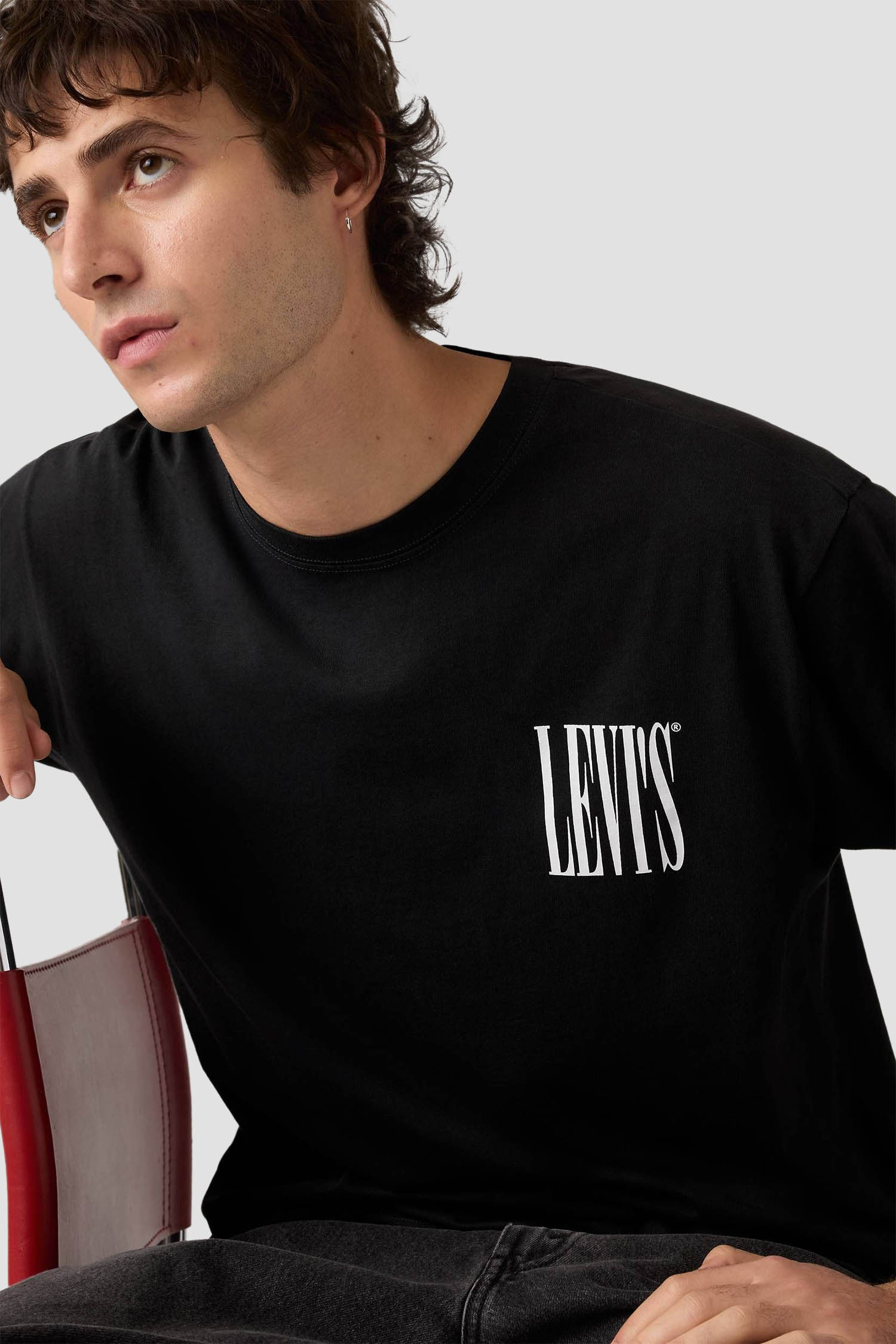 Чоловіча чорна футболка Levi’s® 87373;0397