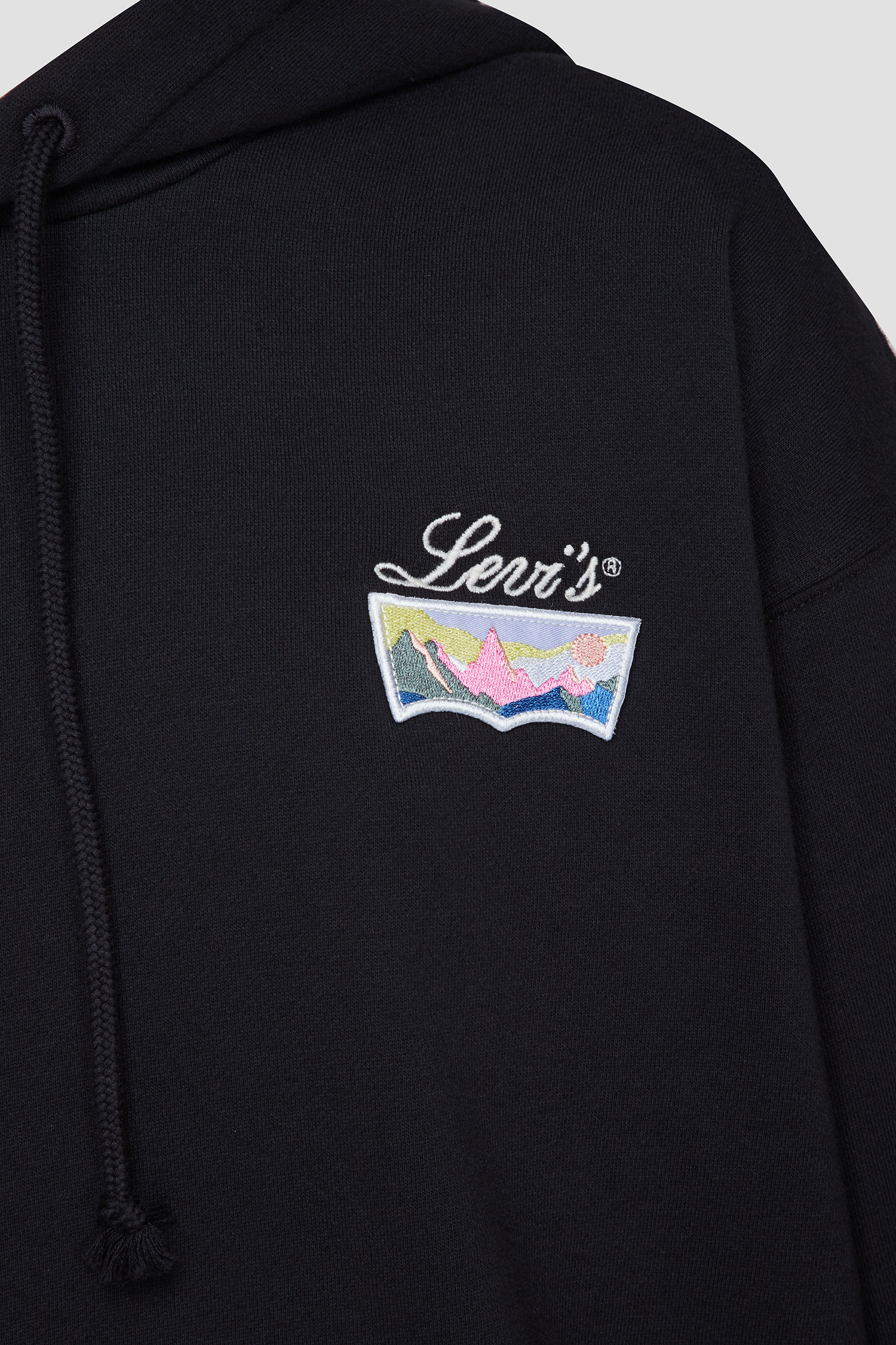 Женское черное худи Levi’s® A6069;0018