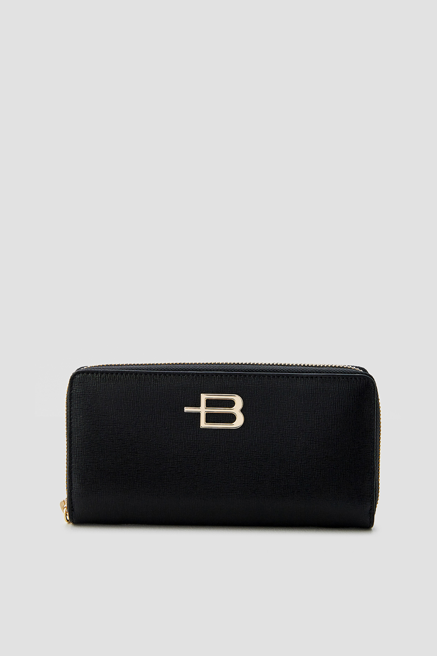 Жіночий чорний шкіряний гаманець Baldinini P3B003SAFF;0000
