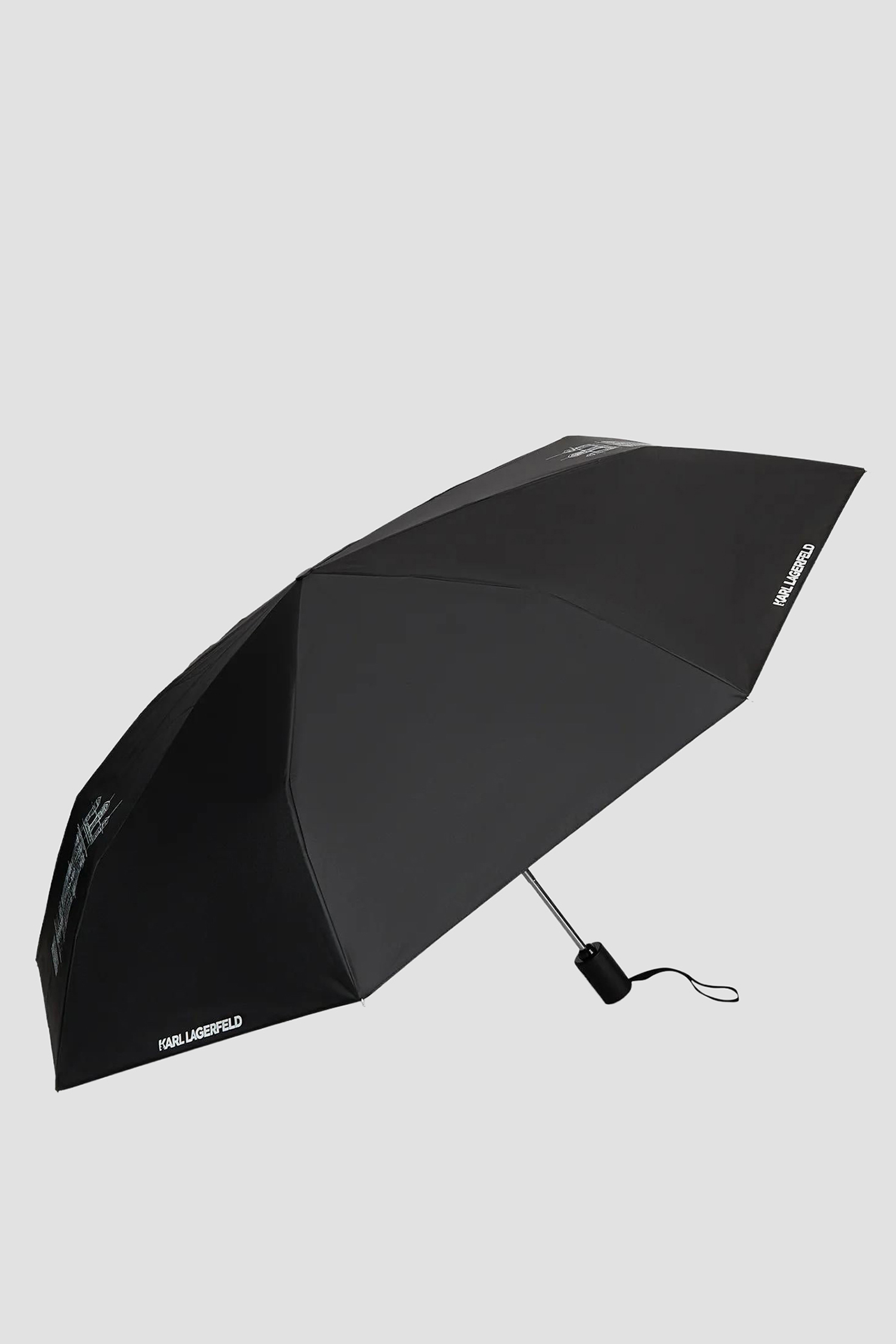 Чоловіча чорна парасолька Karl Lagerfeld B3M50054;999