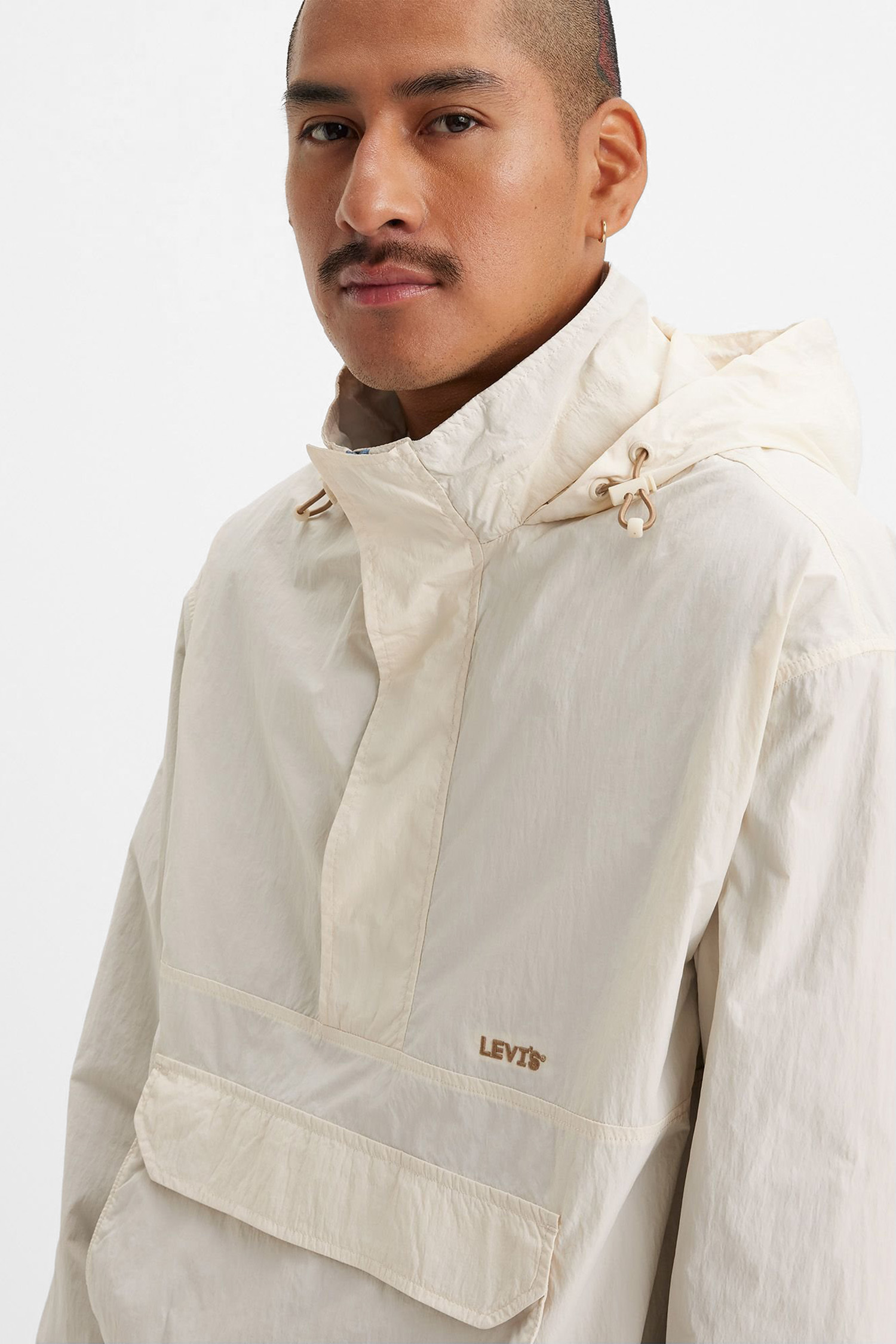 Чоловічий білий анорак Levi’s® A7200;0001