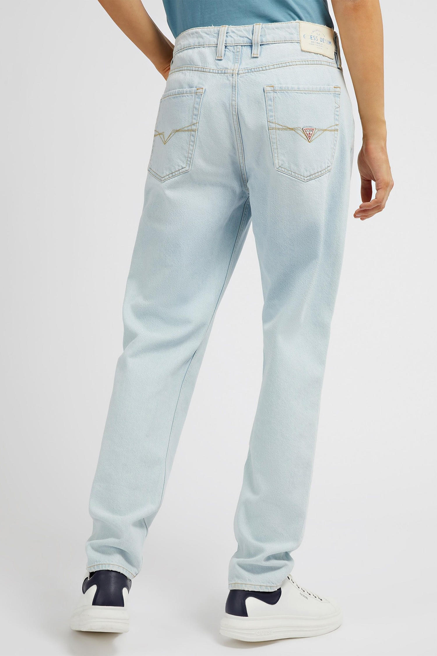 Чоловічі блакитні джинси Guess M3GA37.D4T9F;CAS1