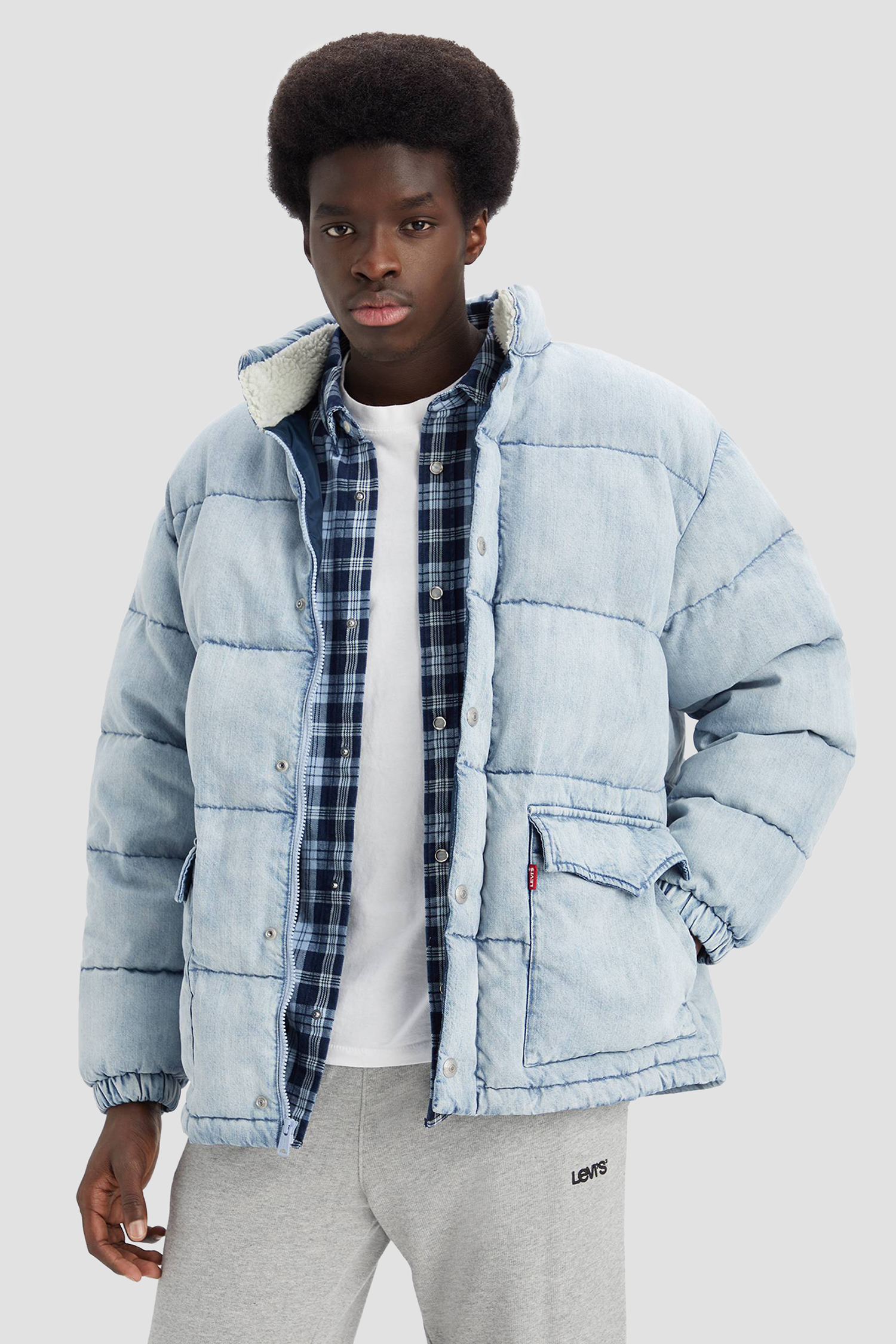 Мужская голубая куртка Levi’s® A5803;0000