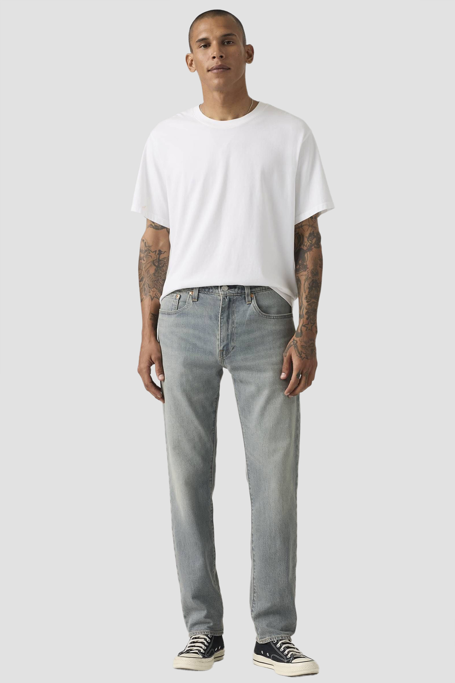 Чоловічі сірі джинси 502™ Taper Fit Levi’s® 29507;1810