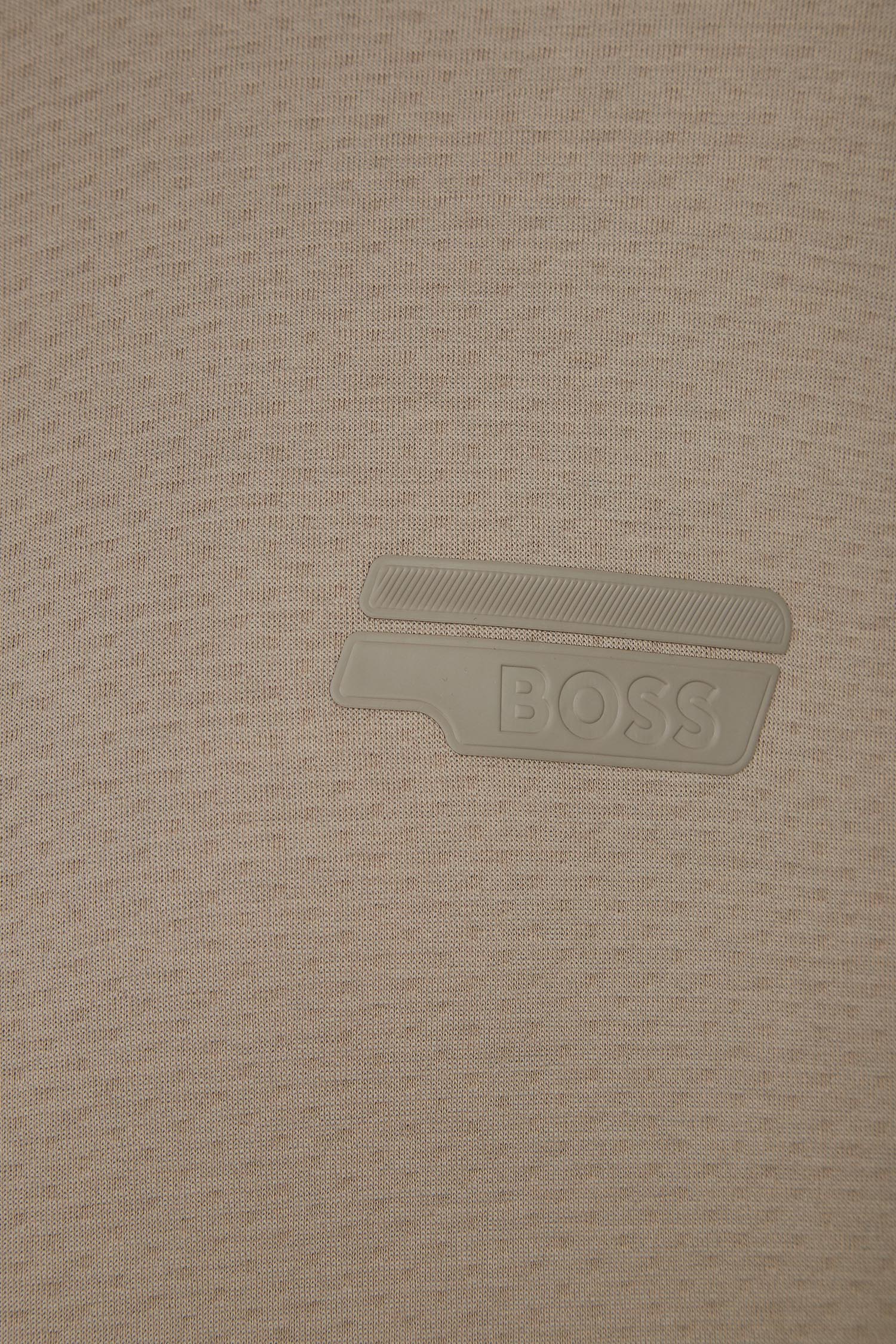 Чоловіча бежева спортивна кофта BOSS 50511413;334