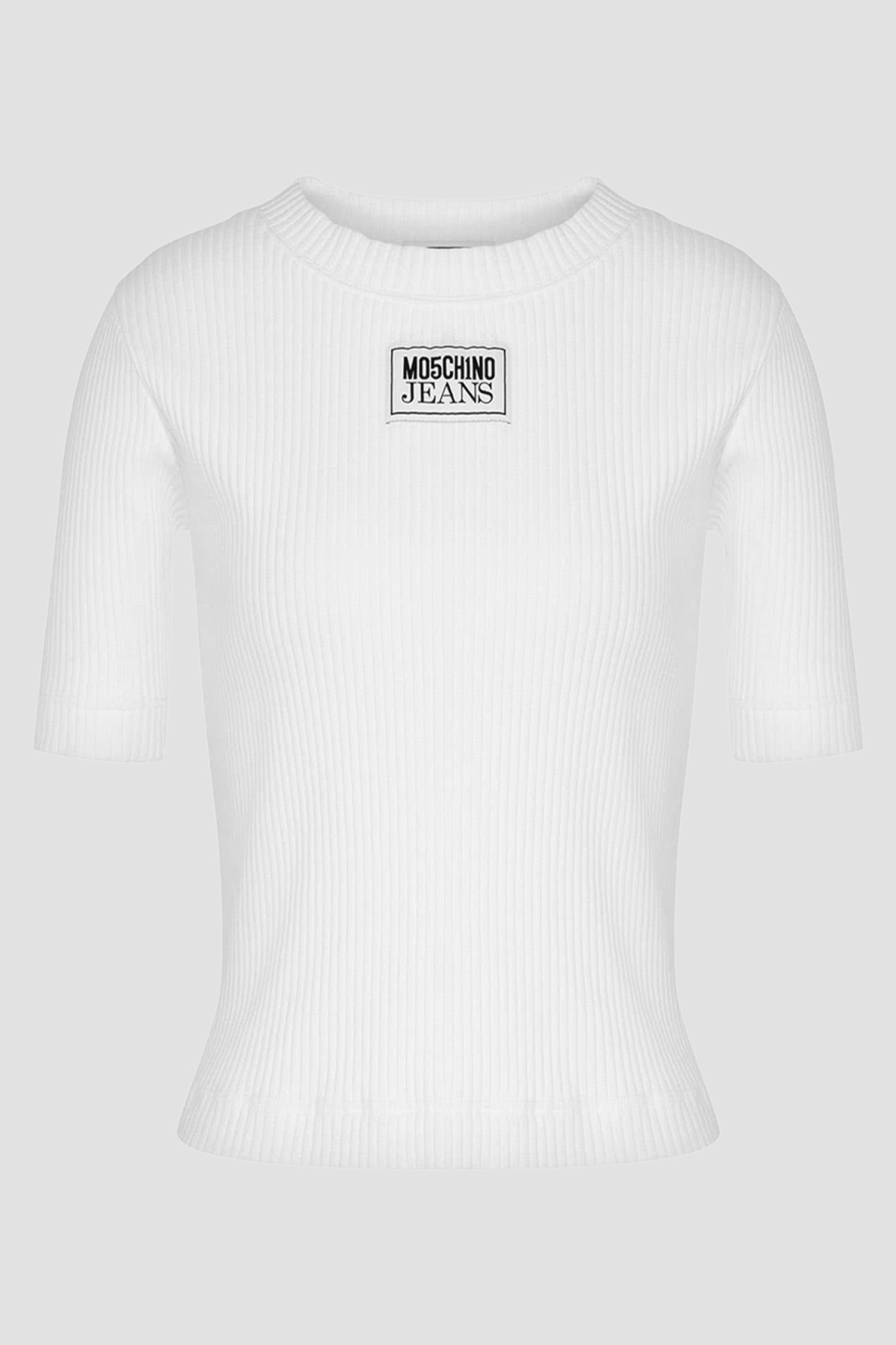 Женский белый топ Moschino A1211.8766;0001