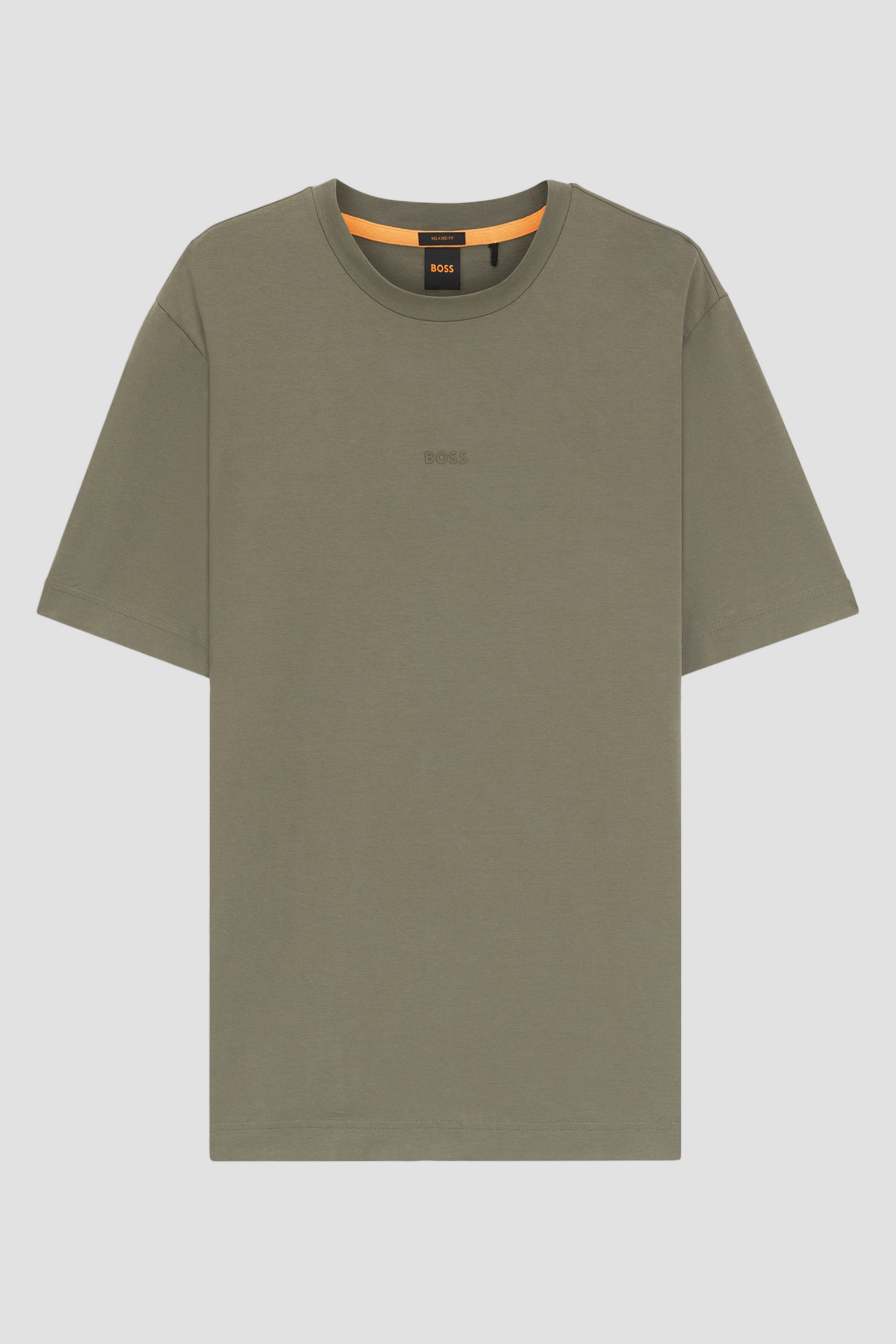 Мужская зеленая футболка BOSS 50473278;342