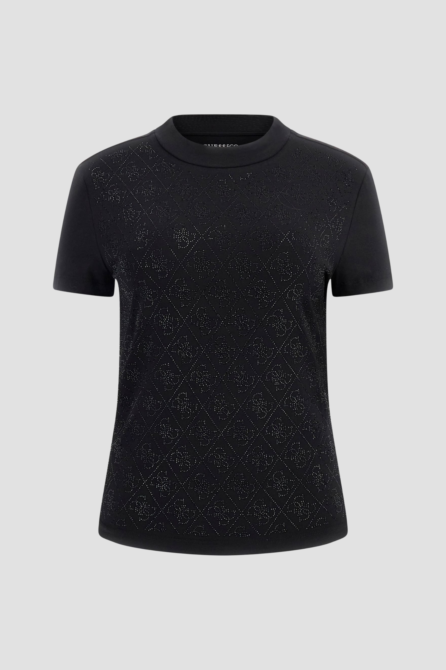 Жіноча чорна футболка Guess W4BI26.J1314;JBLK