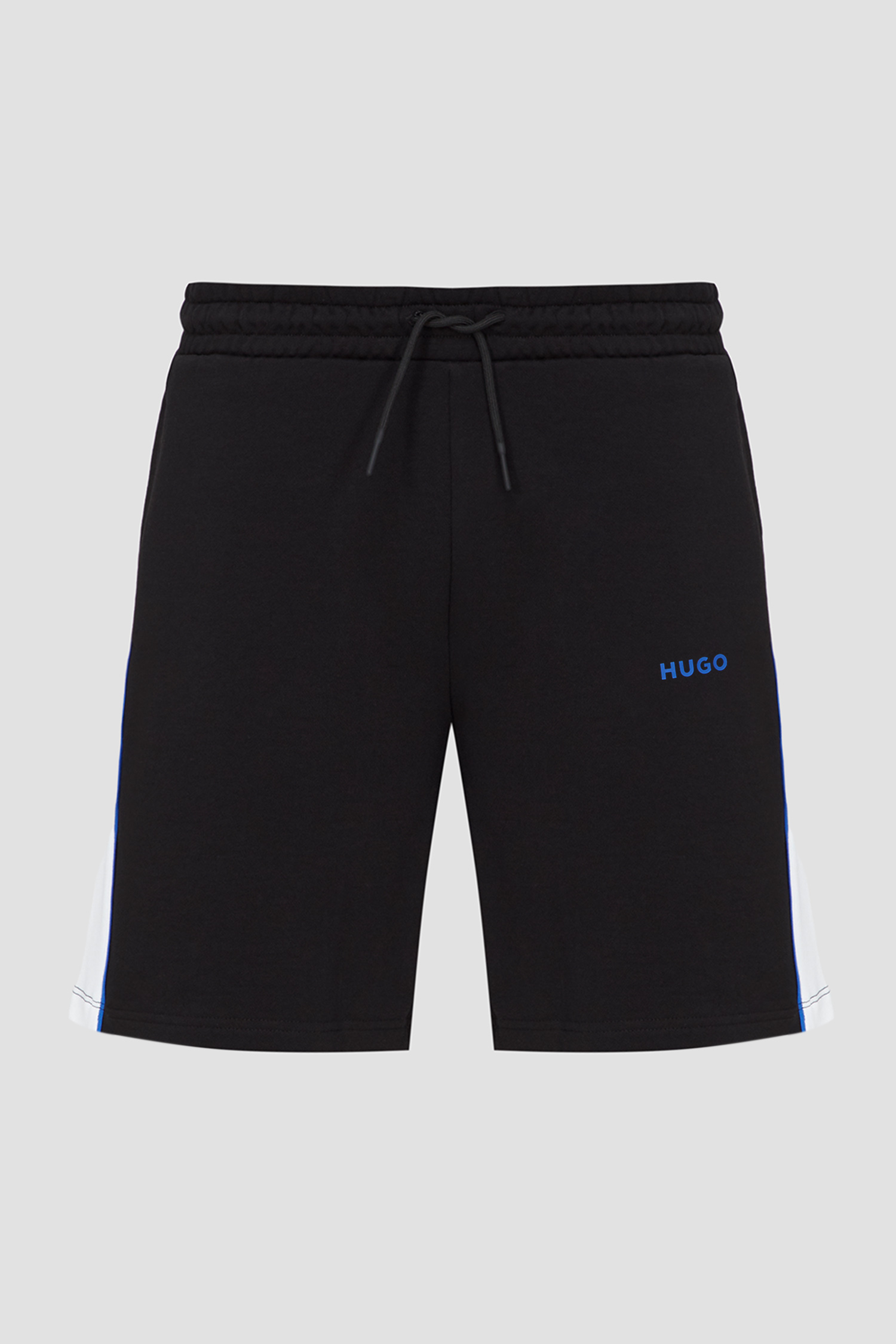 Мужские черные шорты HUGO BLUE 50510553;001