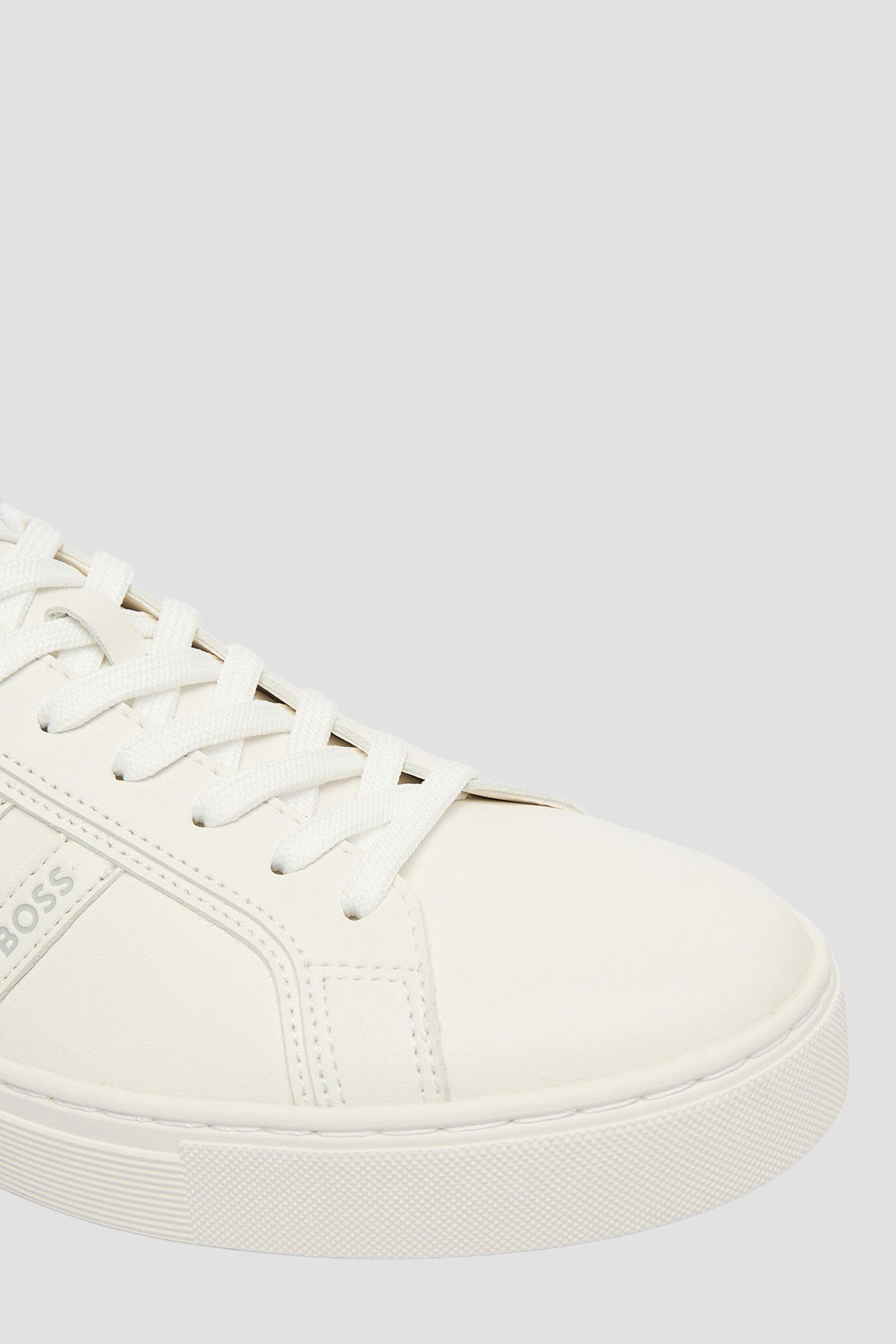 Чоловічі білі снікерси BOSS 50562636;100