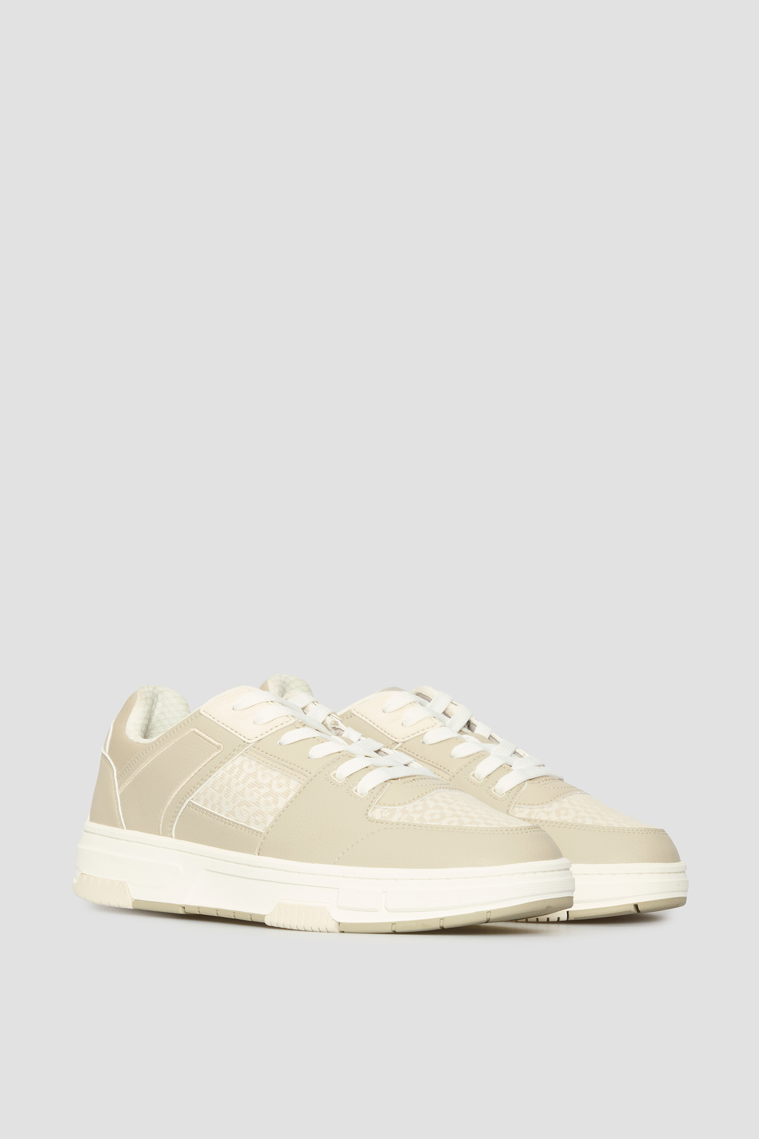 Чоловічі бежеві снікерси HUGO 50548544;271