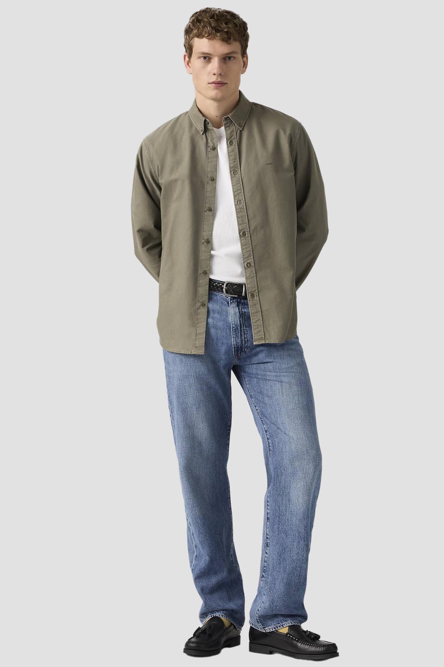 Чоловічі сині джинси 555™ Relaxed Levi’s® 000LO;0053