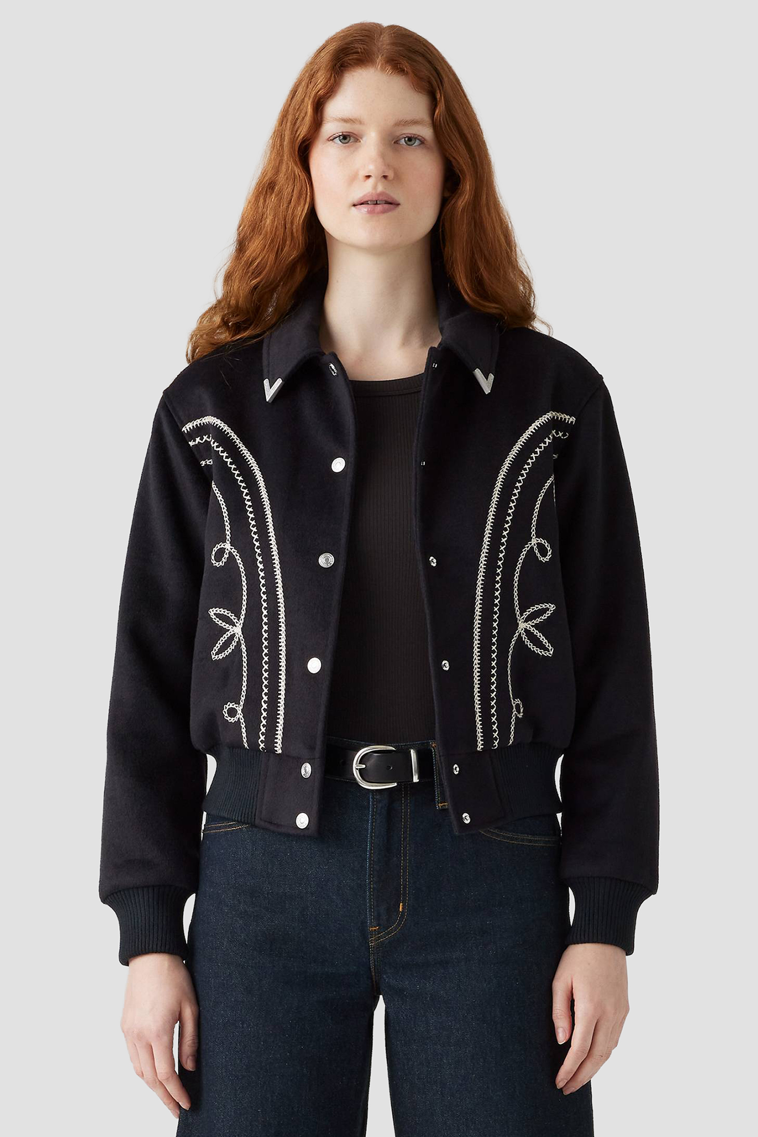 Жіноча чорна куртка Levi’s® 003G4;0000