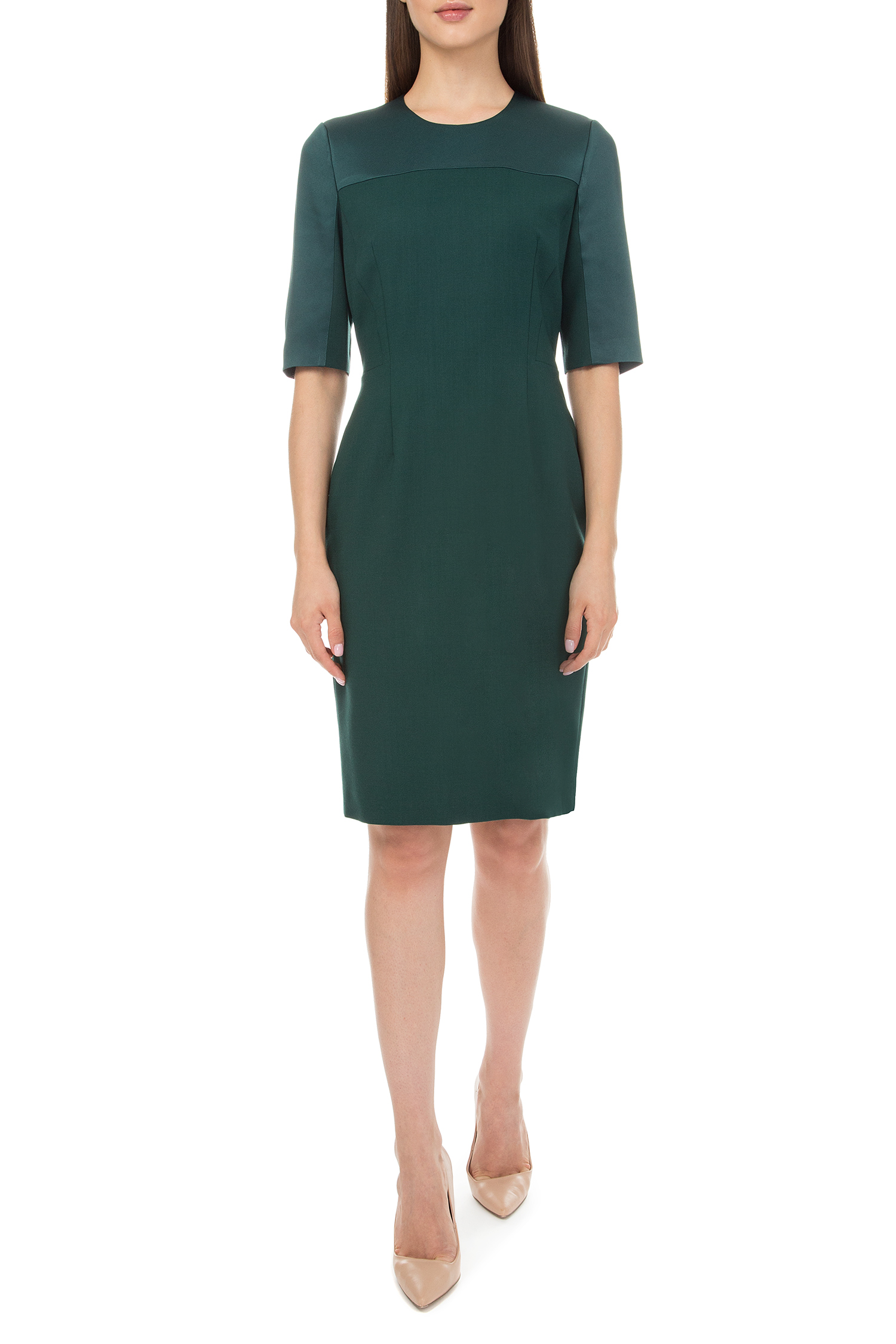 Жіноча зелена сукня BOSS 50395693;349