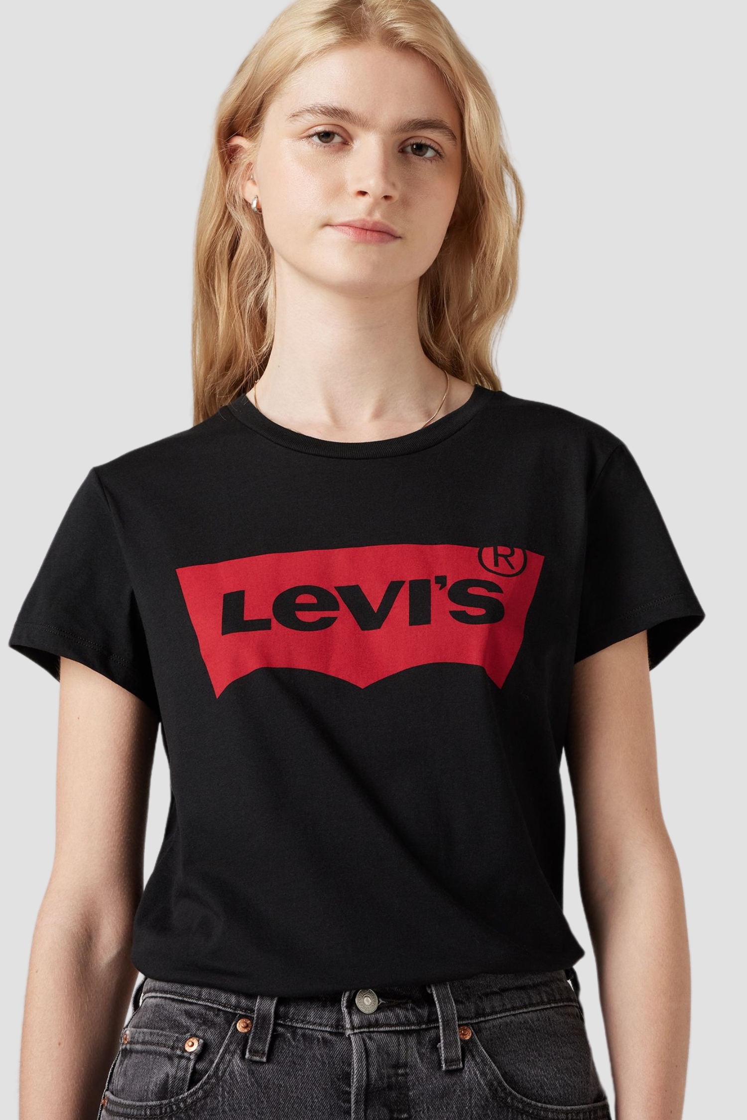 Жіноча чорна футболка Levi’s® 17369;0201