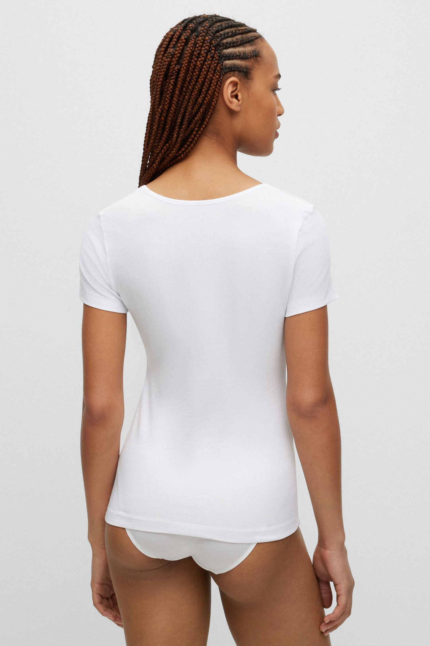 Женская белая футболка (2 шт) HUGO 50469660;100