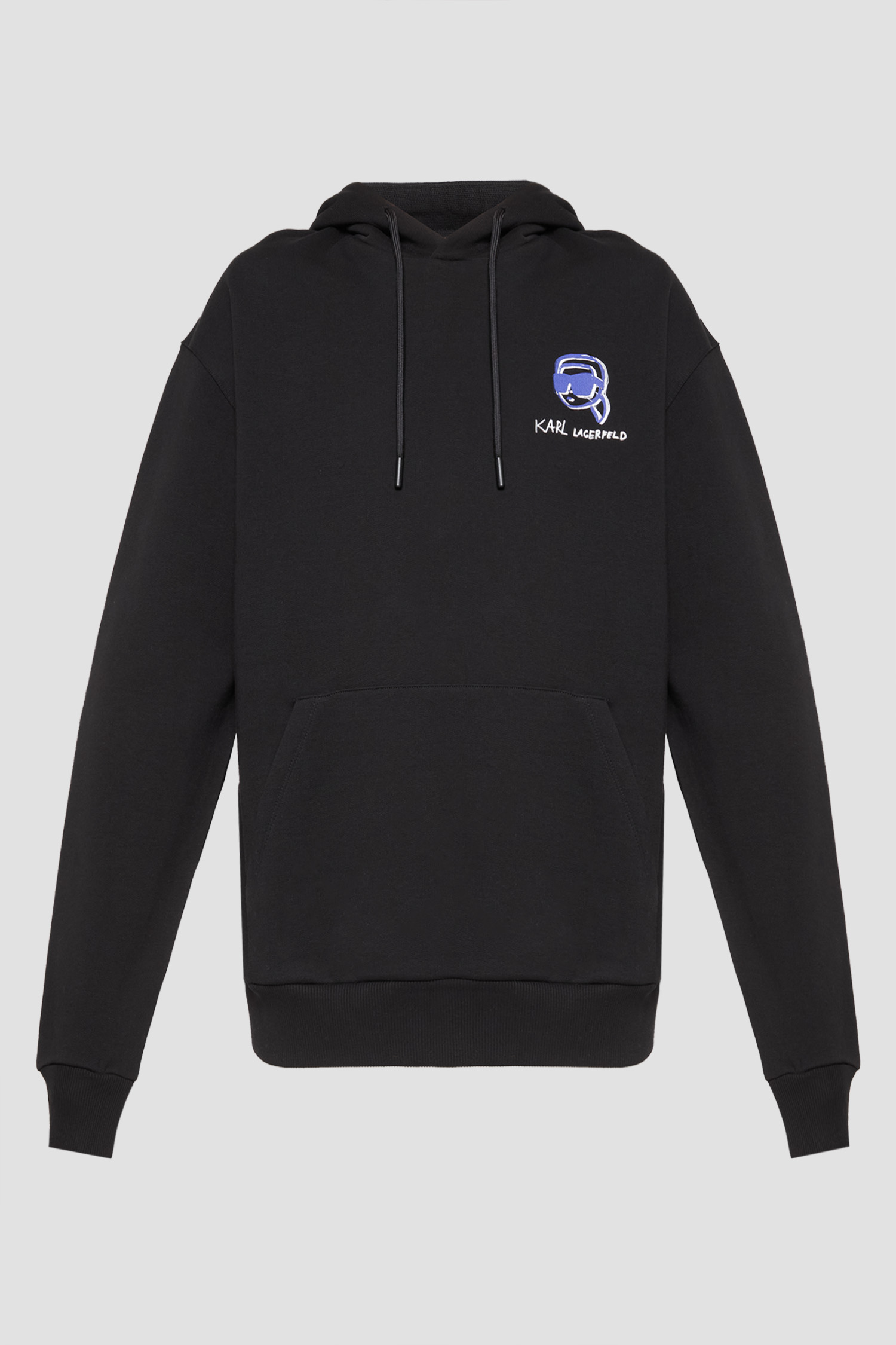 Мужское черное худи Karl Lagerfeld 553904.705111;990