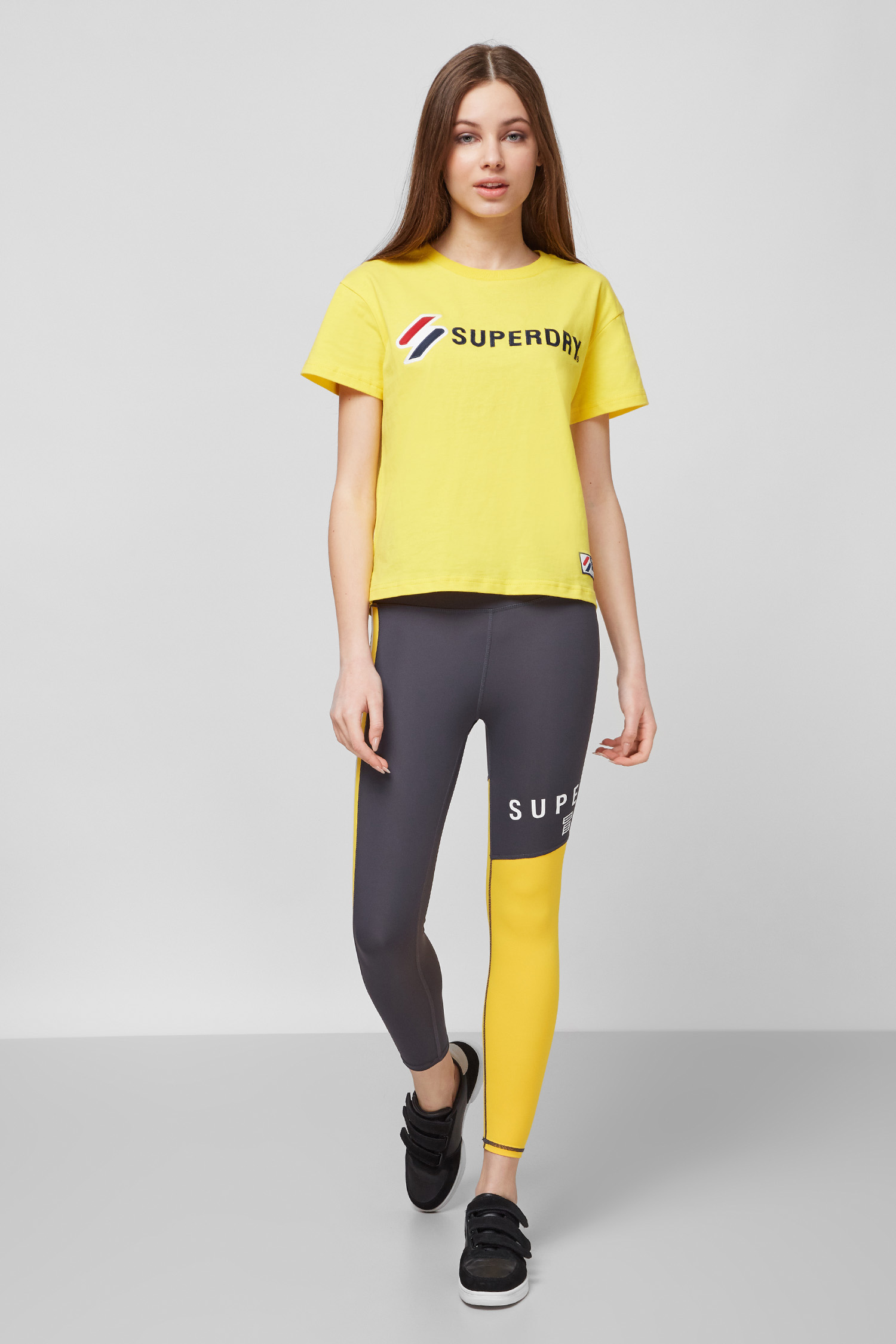Желтая футболка для девушек SuperDry W1010496A;NWI