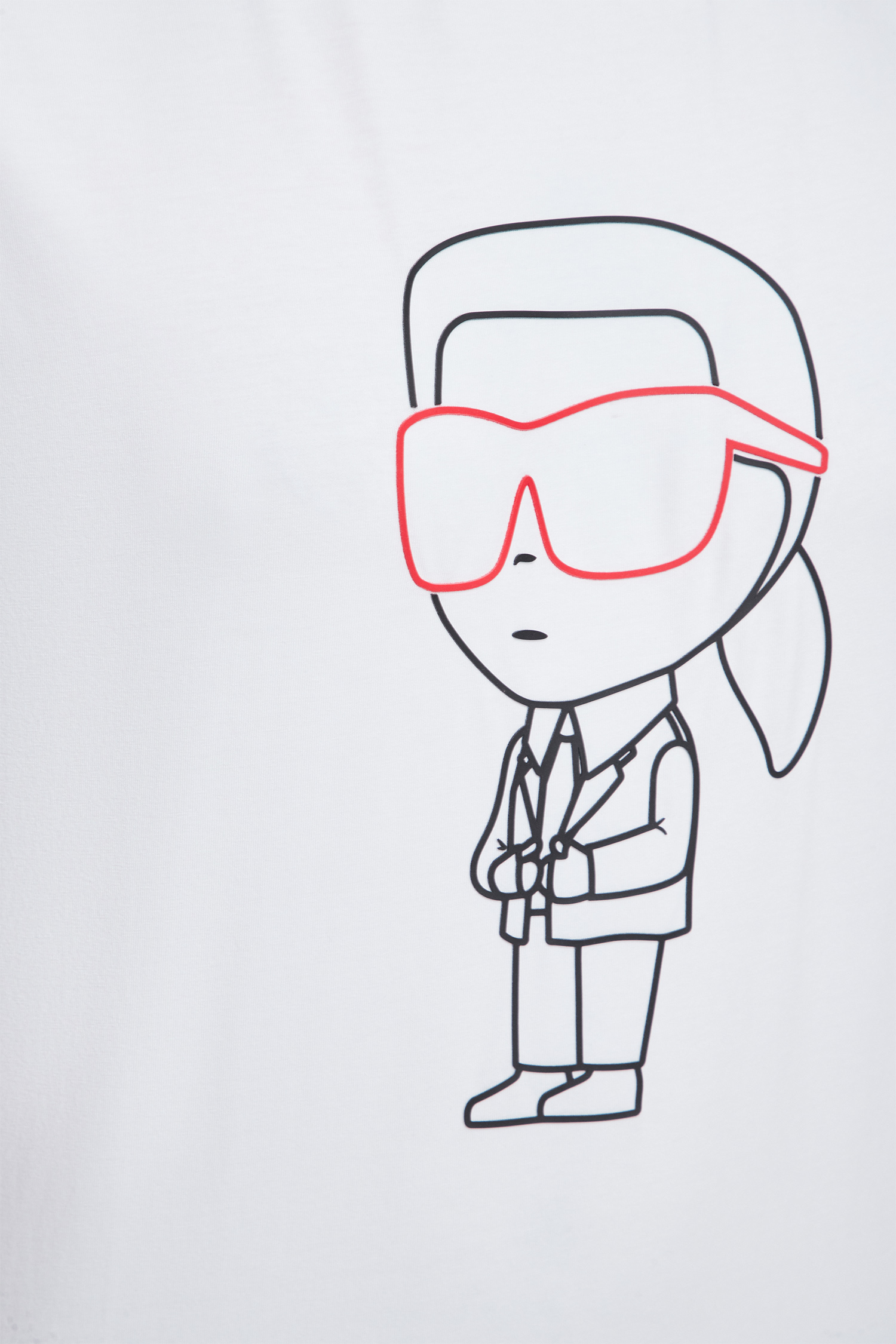 Чоловіча біла футболка Karl Lagerfeld 532221.755420;10