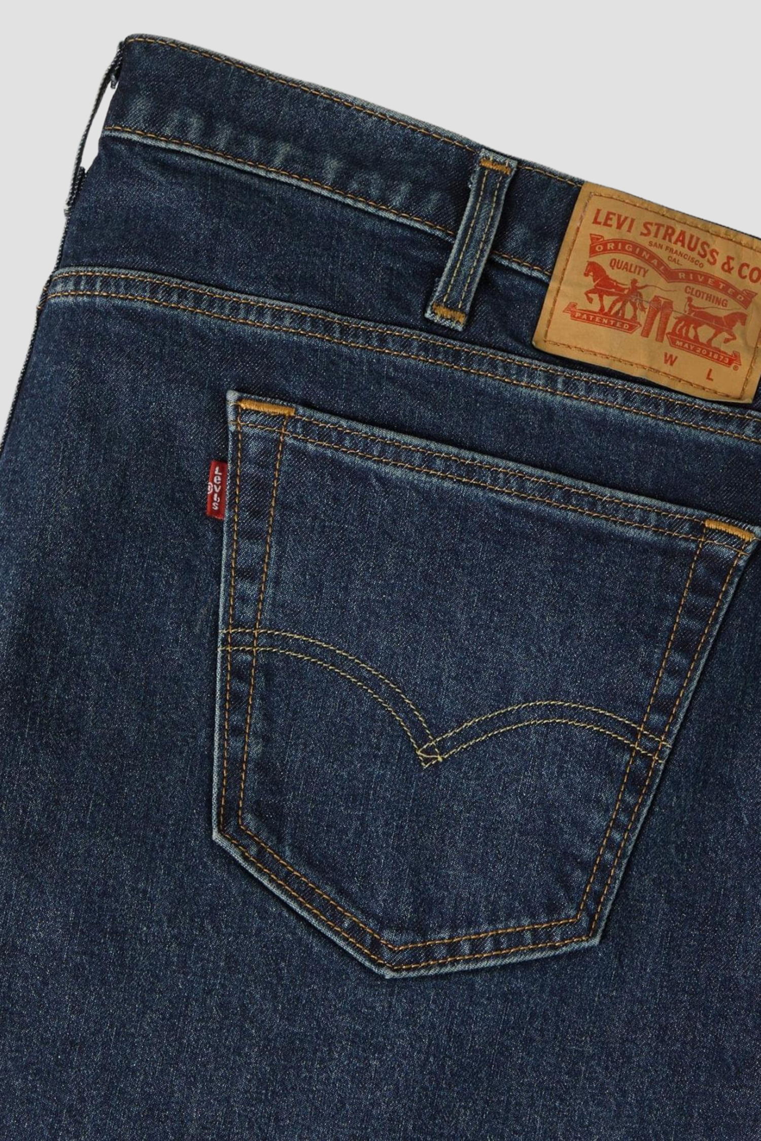 Мужские темно-синие джинсы 502™ Taper Levi’s® 59684;0171