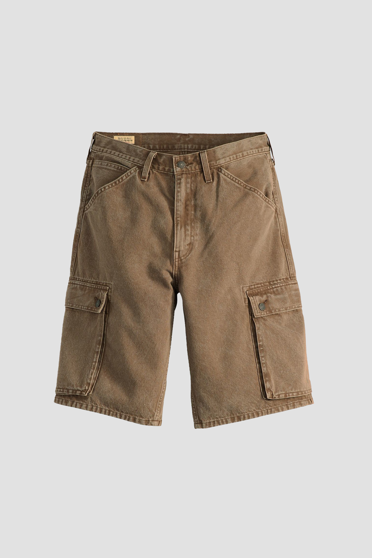 Мужские коричневые джинсовые шорты 478™ Baggy Cargo Levi’s® 001GU;0003