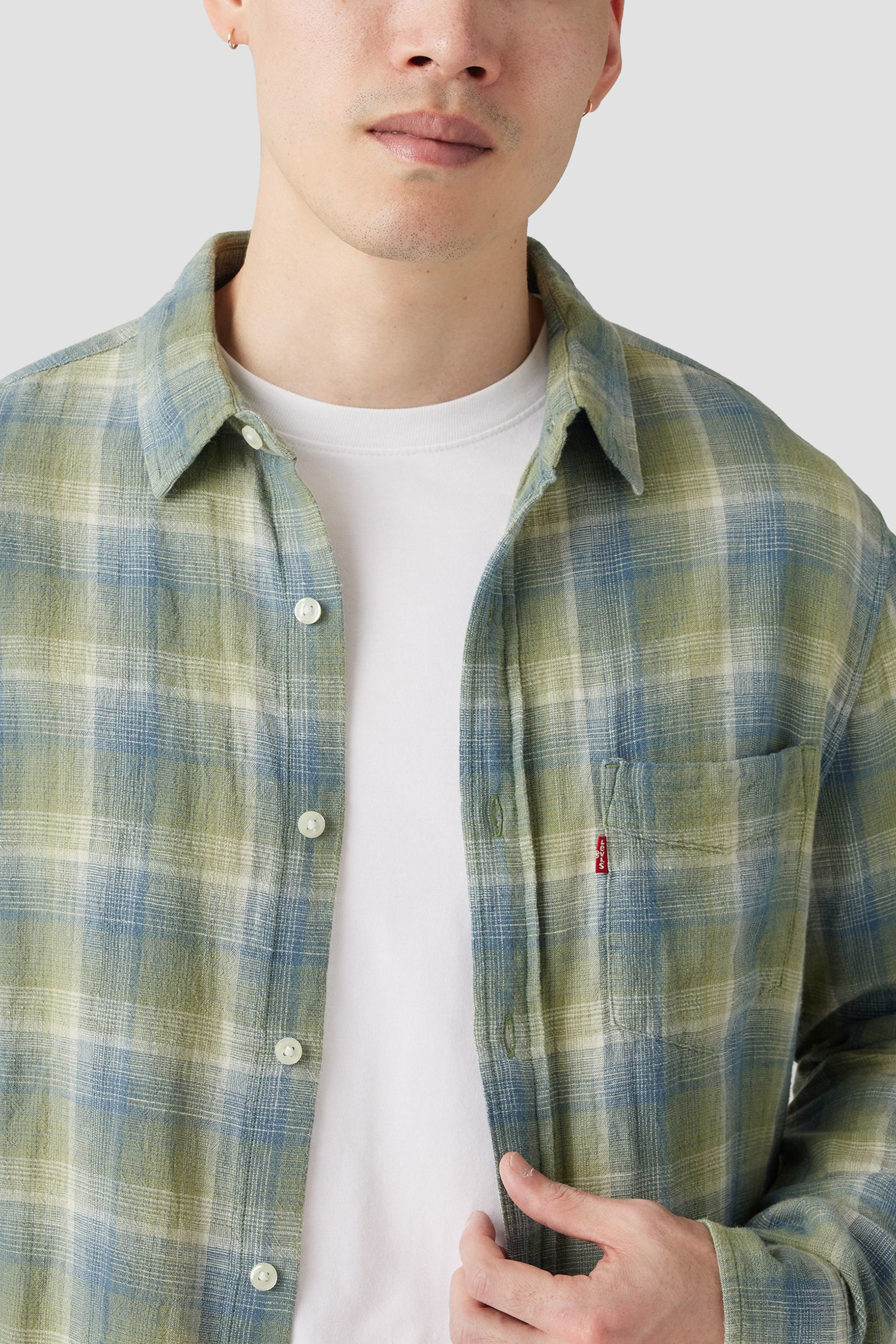 Мужская рубашка в клетку Levi’s® 85746;0177