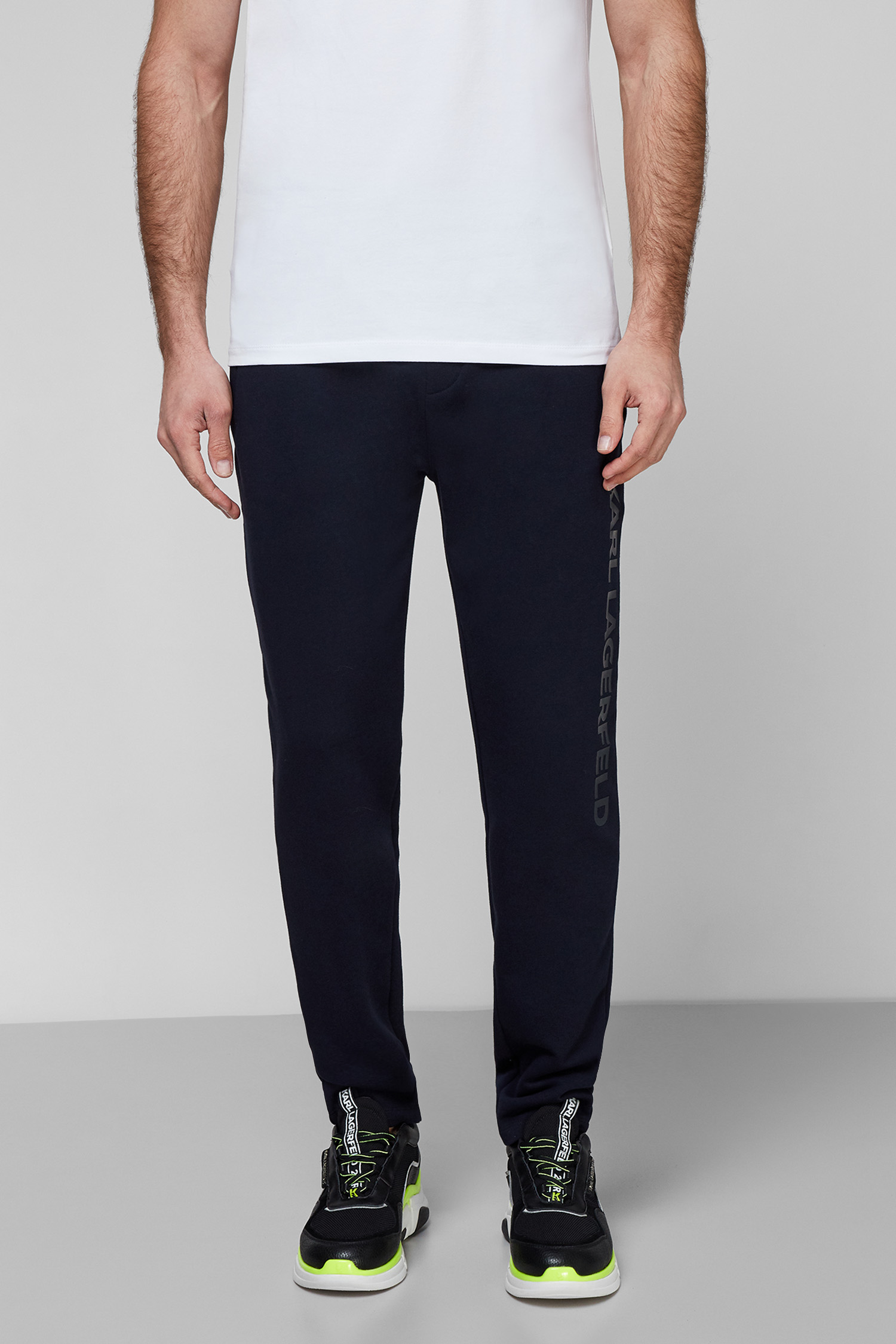 Мужские темно-синие спортивные брюки Karl Lagerfeld 511900.705013;690