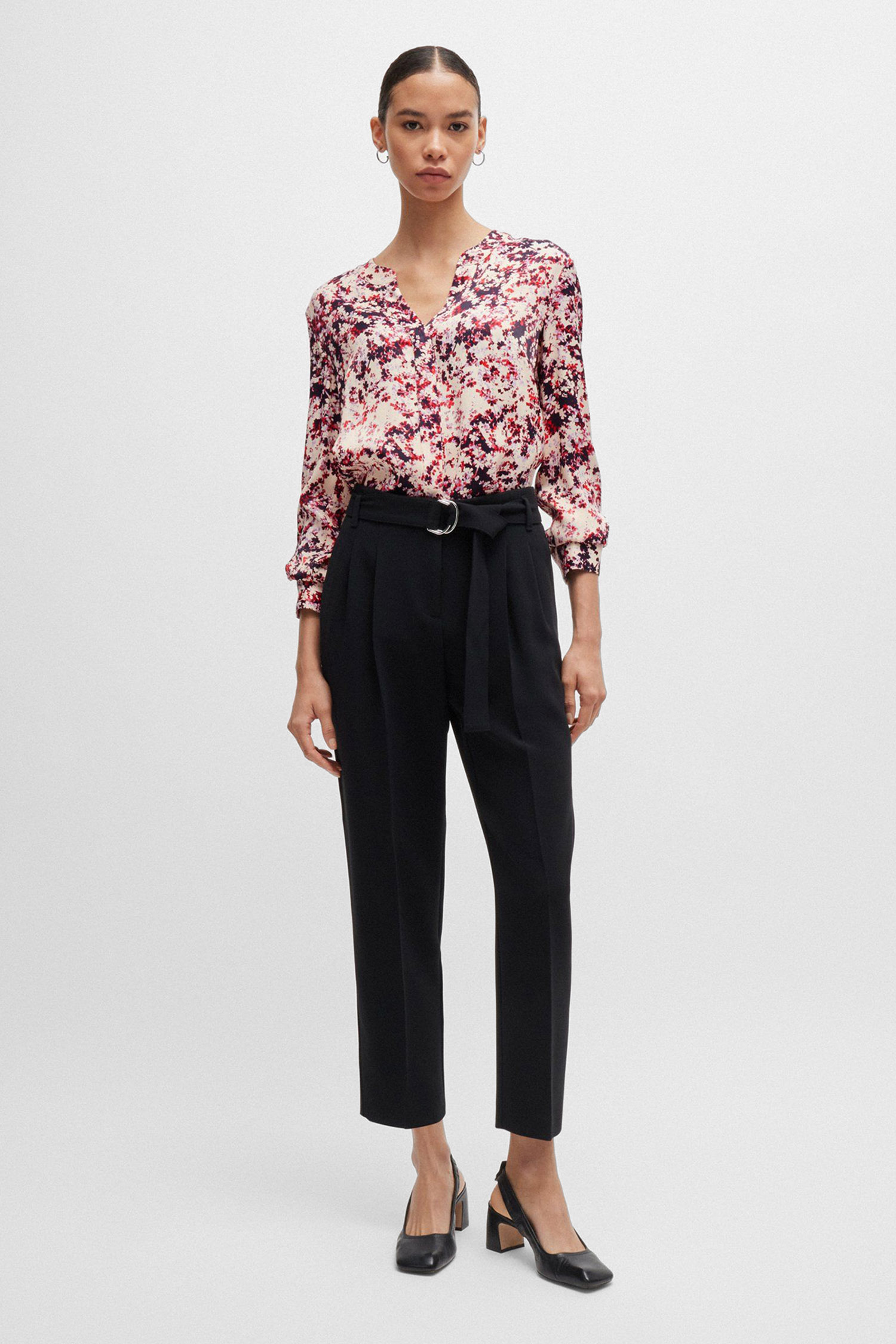 Женская блуза с узором BOSS 50522413;979