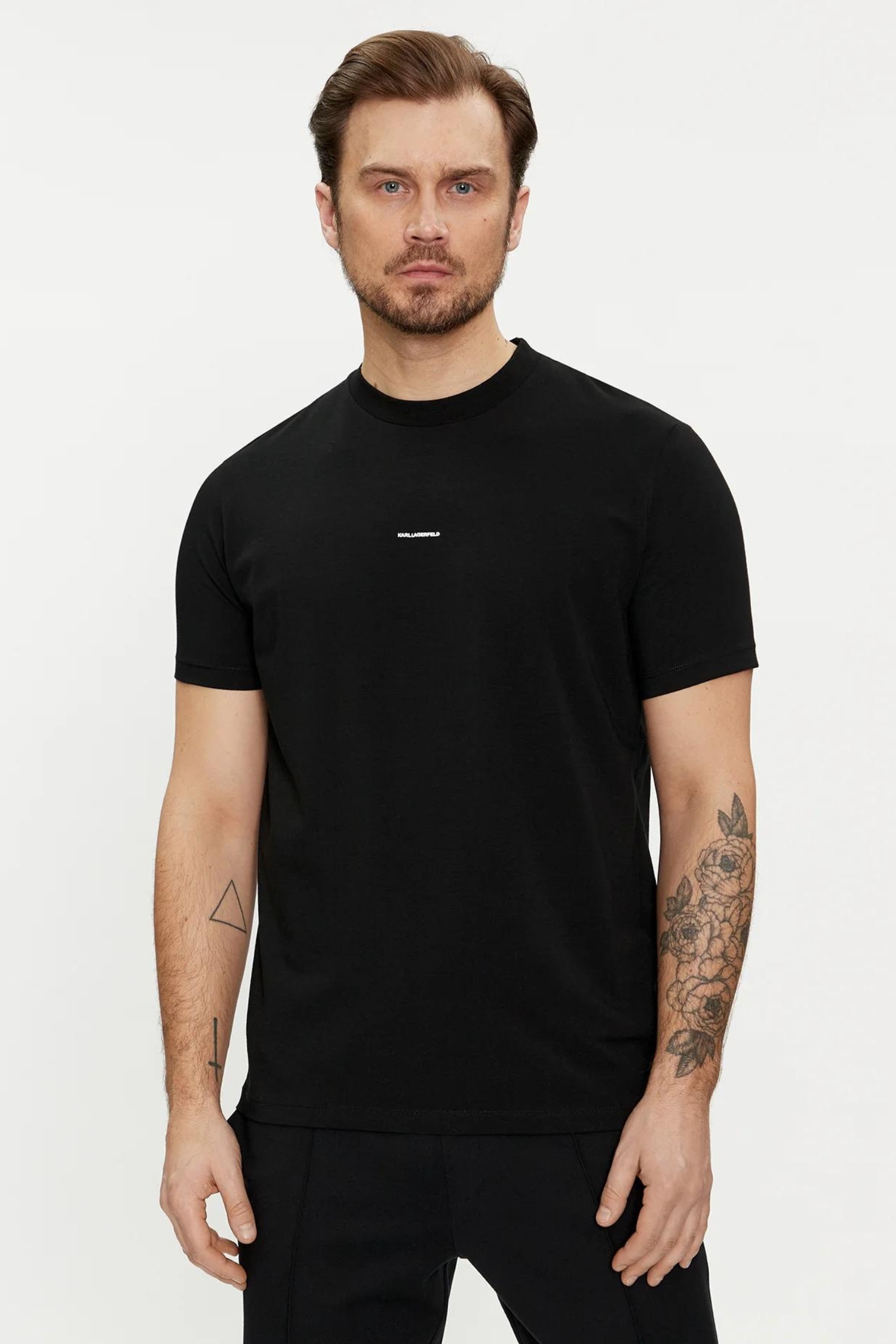 Мужская черная футболка Karl Lagerfeld 542221.755057;990