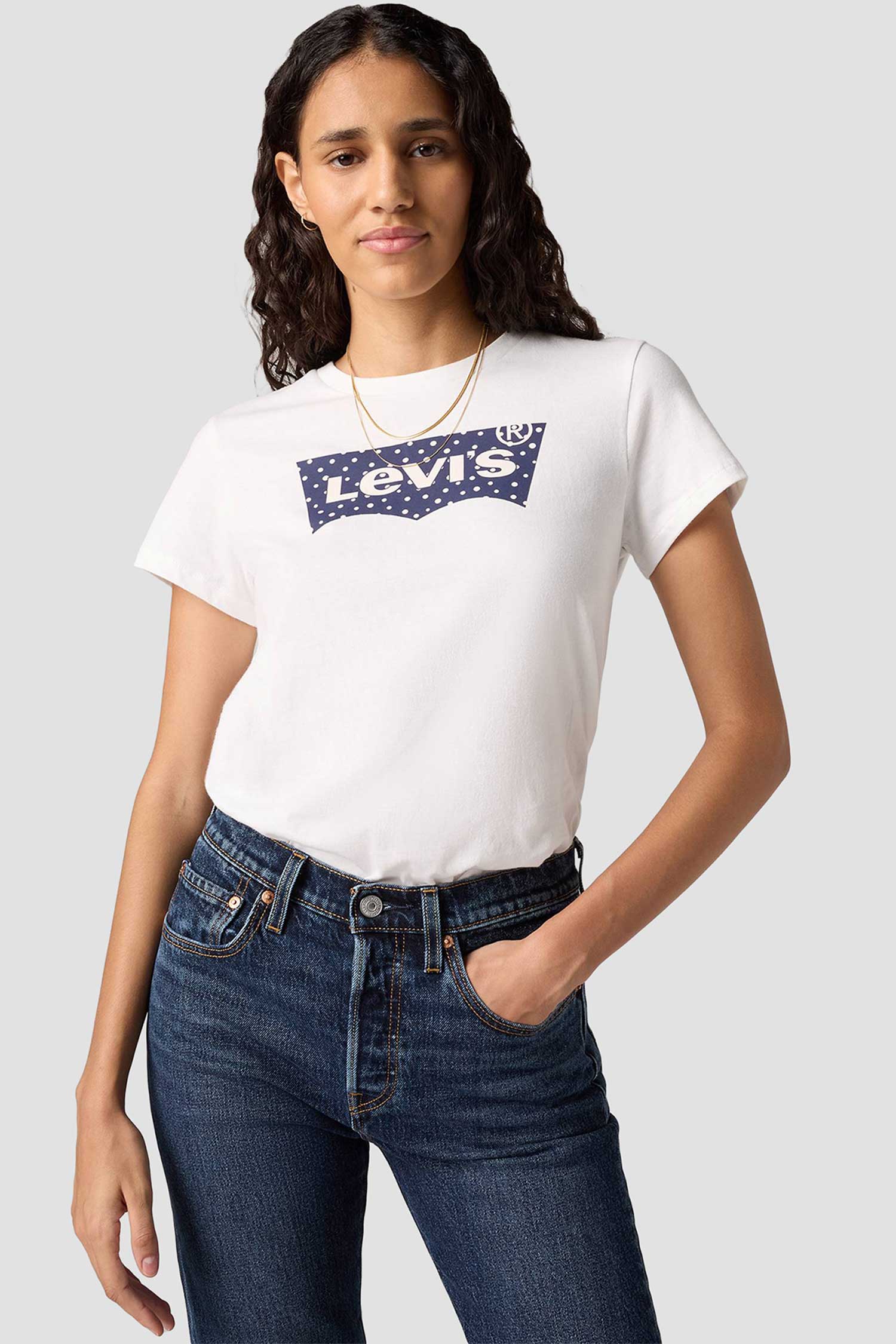 Женская белая футболка Levi’s® 17369;2943