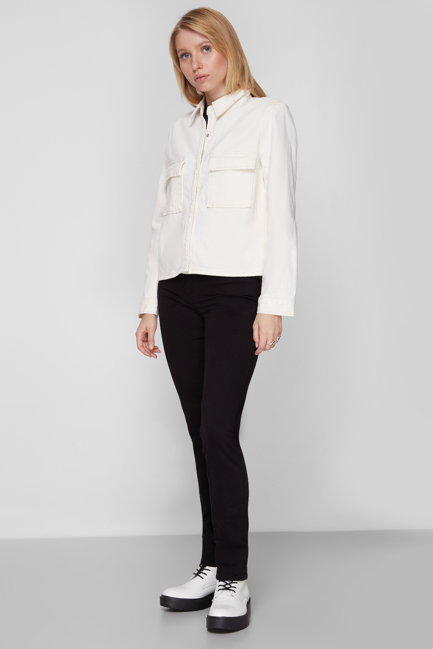 Жіноча біла джинсова куртка Made & Crafted® Levi’s® A0320;0000