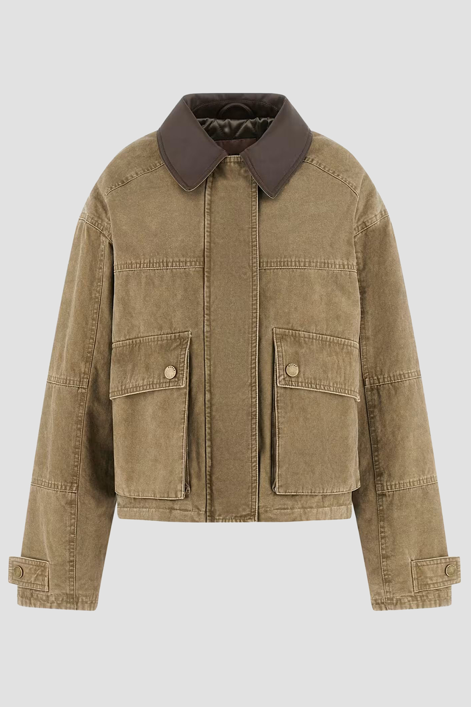 Жіноча коричнева куртка Guess W6RL51.WL372;F8BC