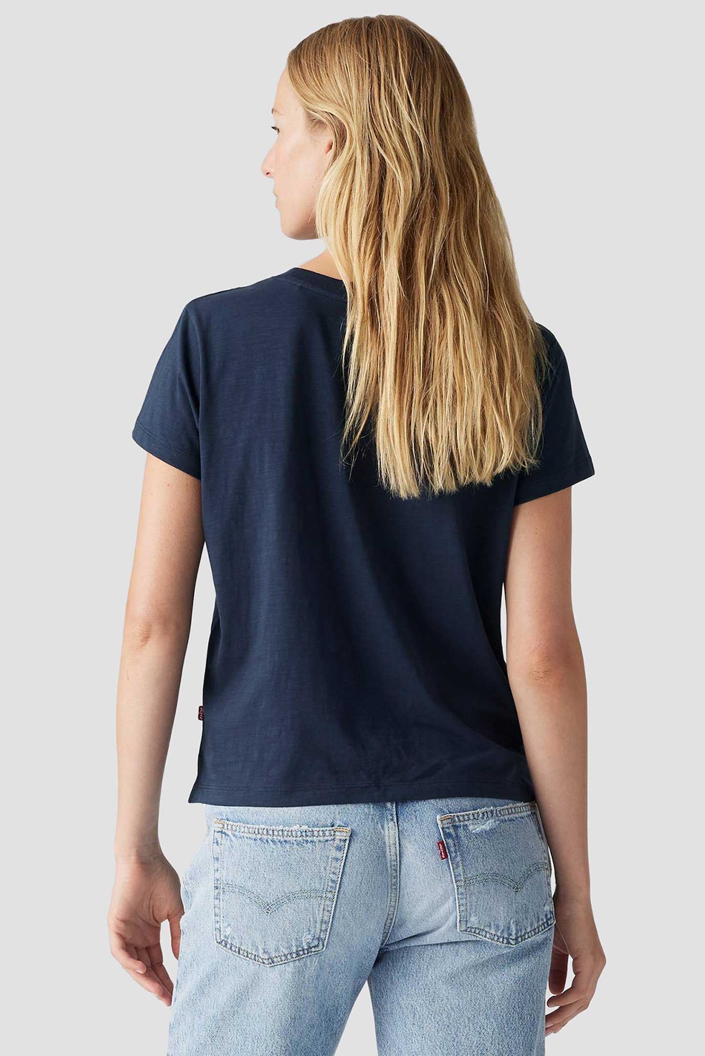 Женская темно-синяя футболка Levi’s® A8804;0038