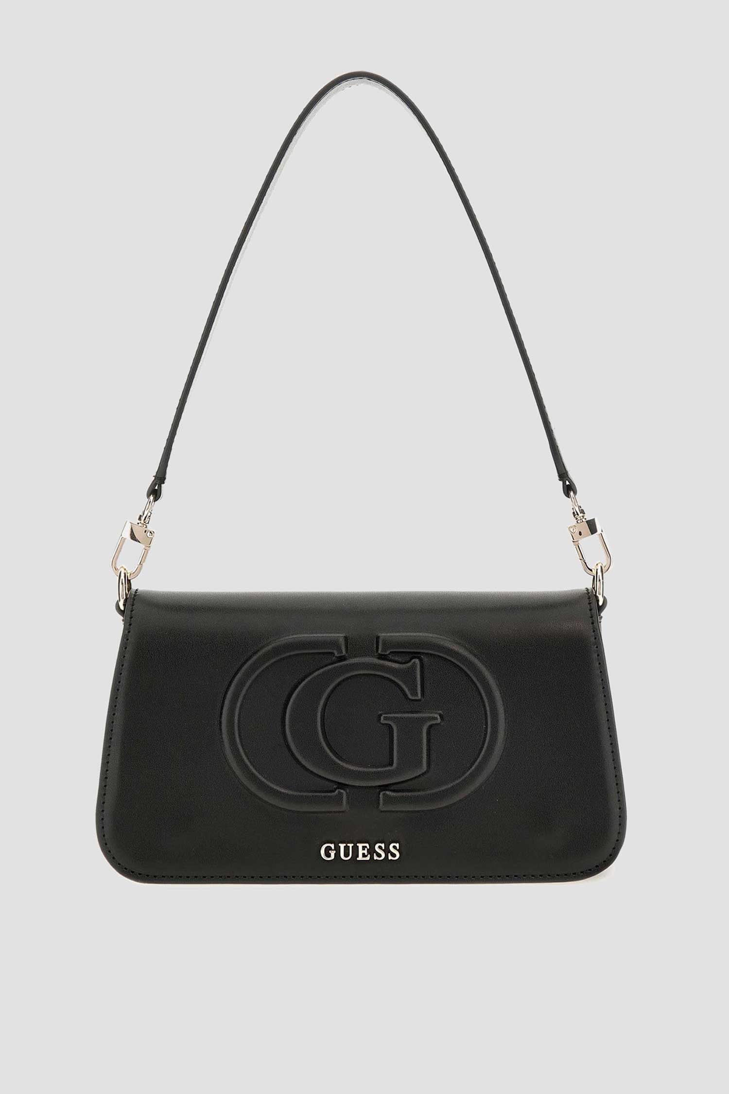 Женская черная сумка Guess HWEVG9.51320;BLA