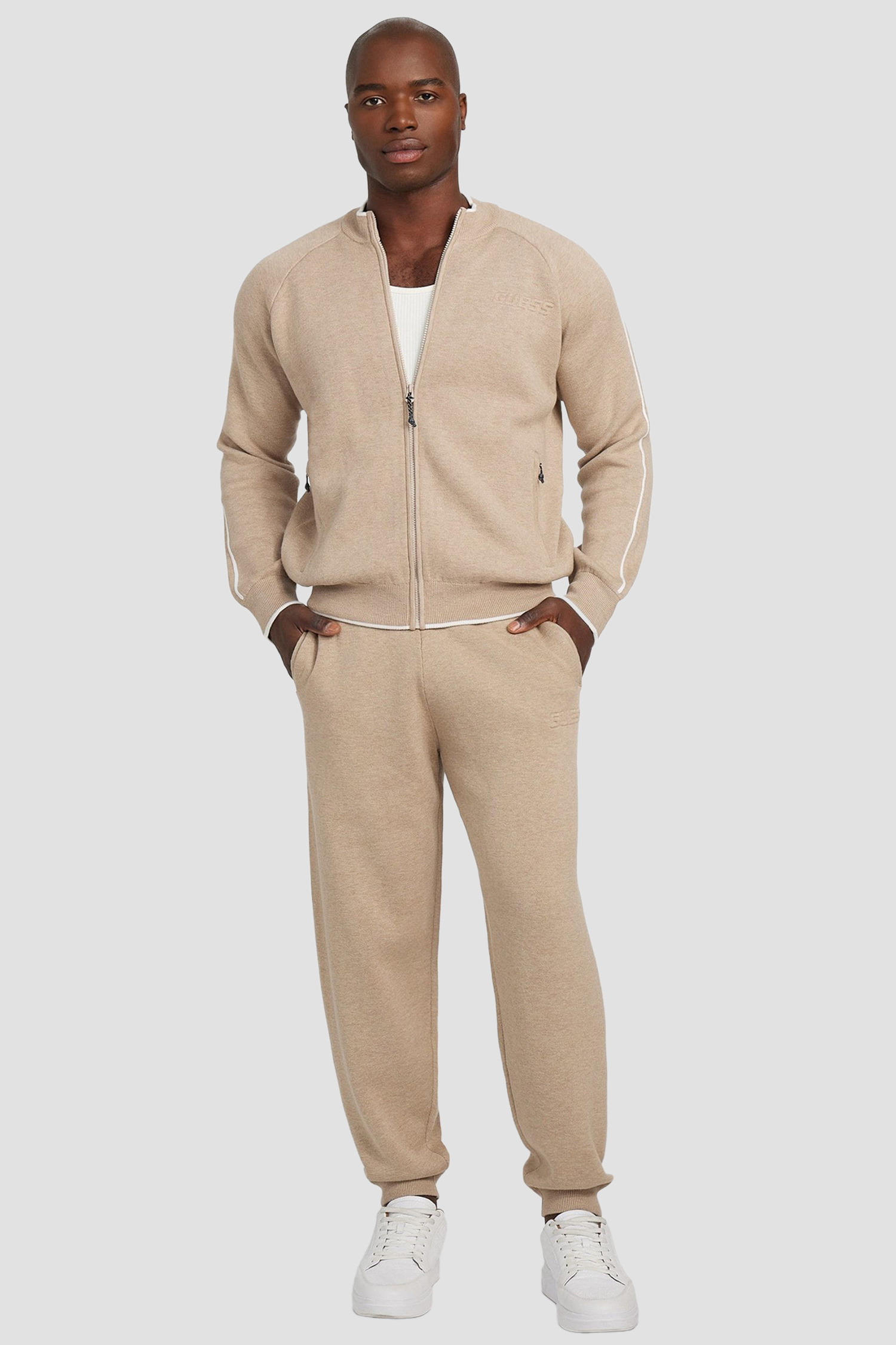 Чоловічі бежеві джогери Guess Z5BB05.Z0960;G9D0