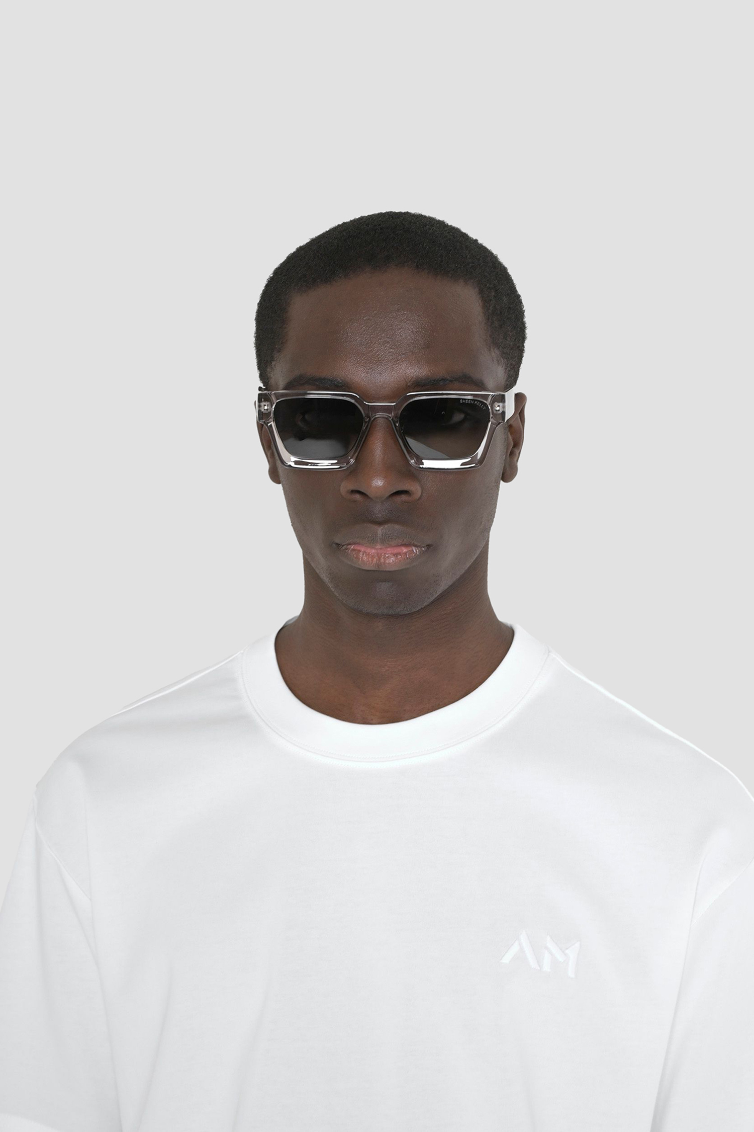 Мужская белая футболка Antony Morato MMKS02525.FA100239;1011