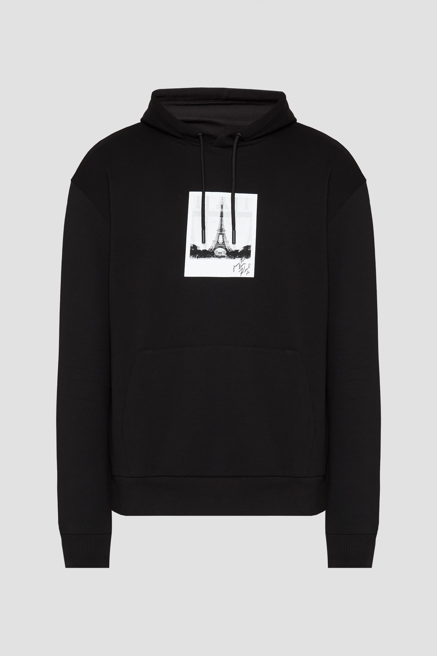 Чоловіче чорне худі Karl Lagerfeld 554917.705420;990