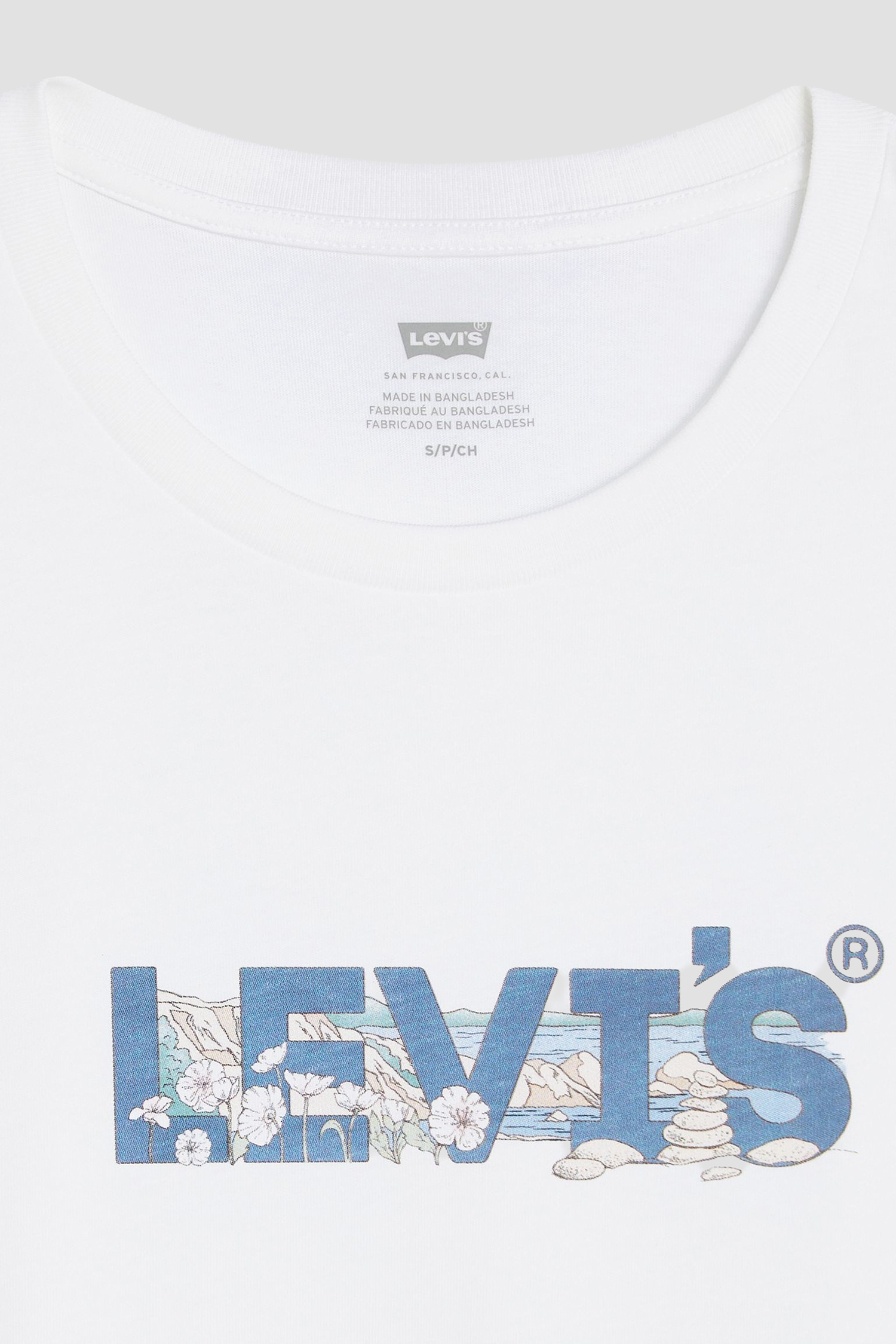 Женская белая футболка Levi’s® 17369;3017