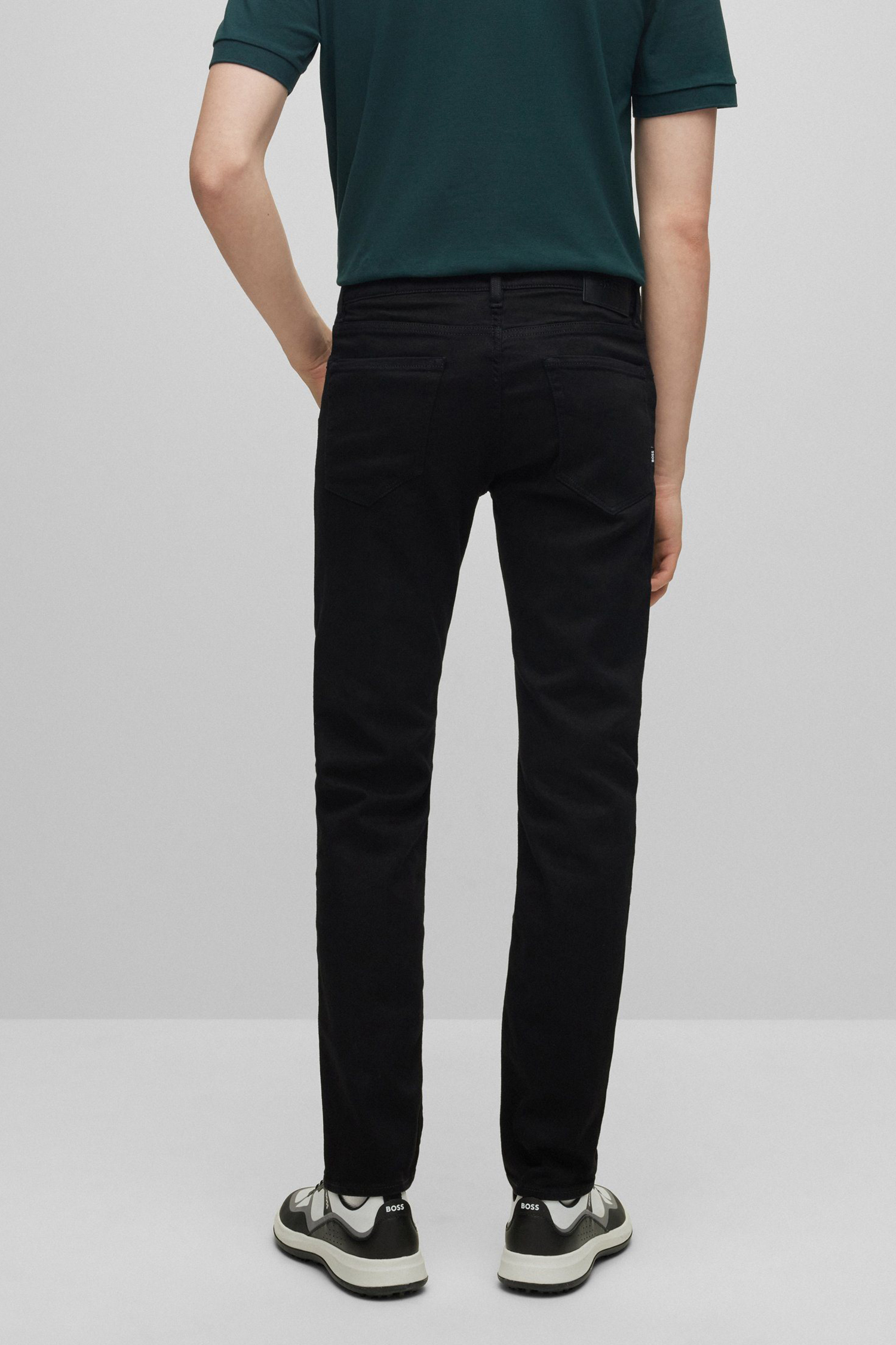 Чоловічі чорні джинси BOSS 50470510;003