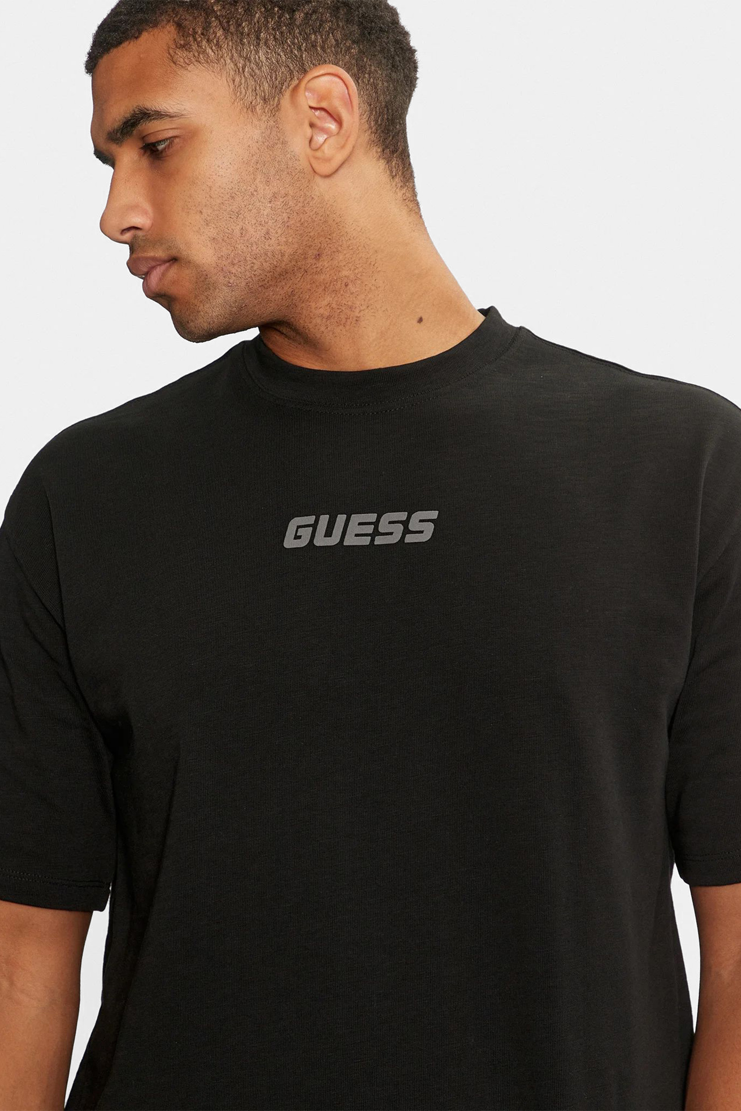 Мужская черная футболка Guess Z4BI00.KCE21;JBLK