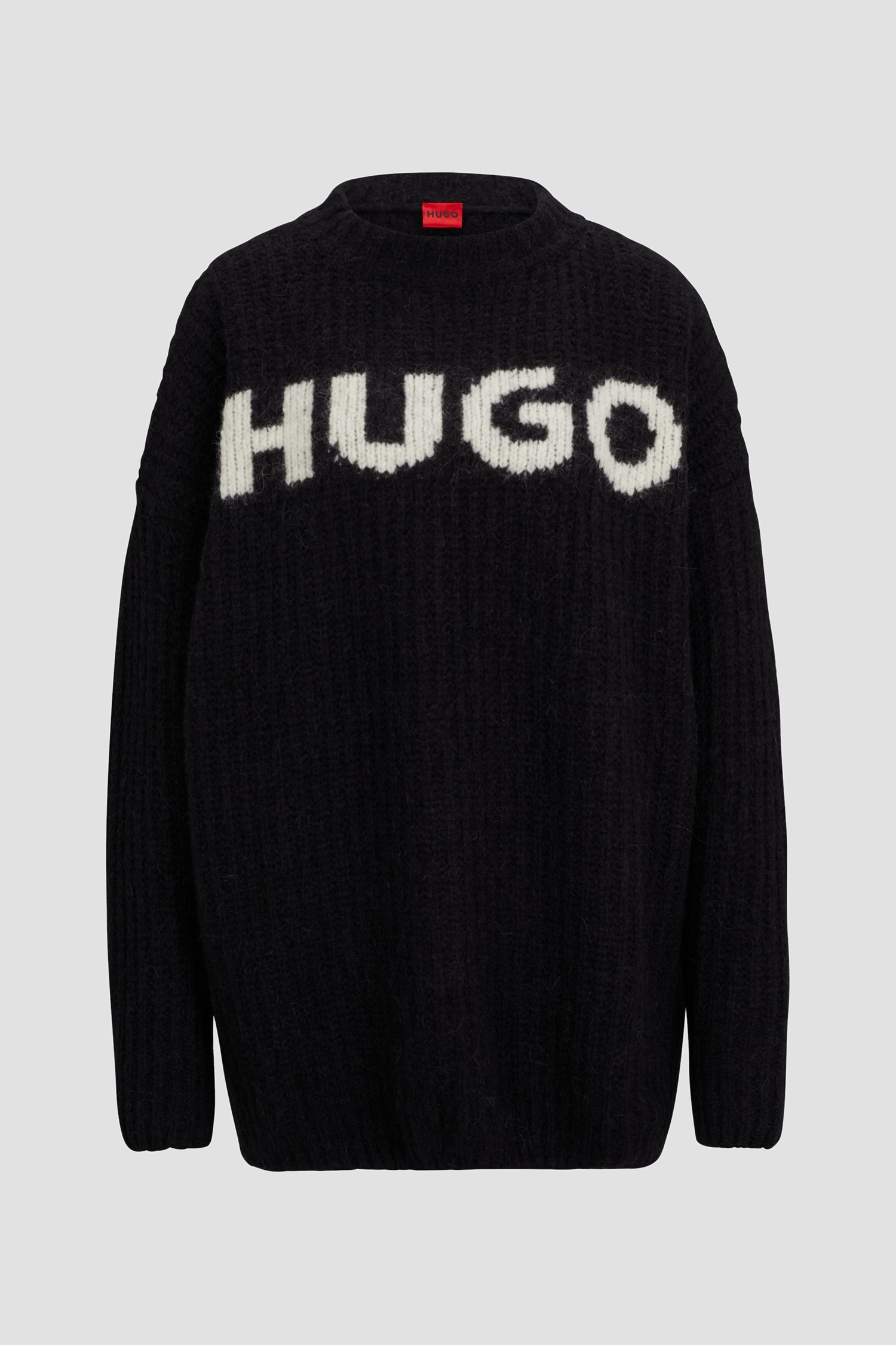 Жіночий чорний вовняний светр HUGO 50500799;001