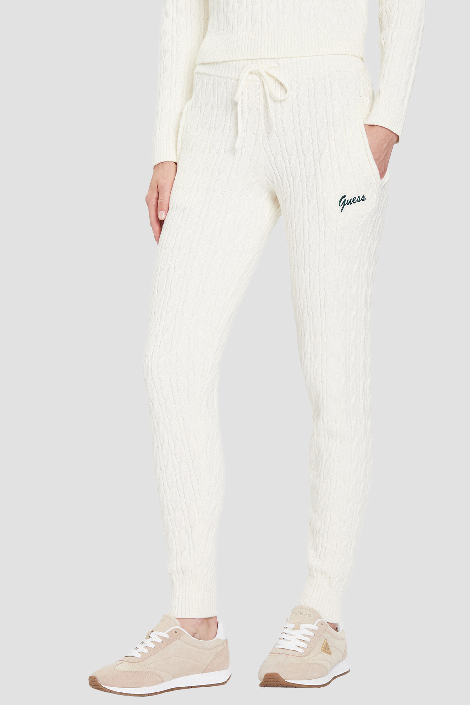 Жіночі білі брюки Guess V5BB20.Z0572;G1O6