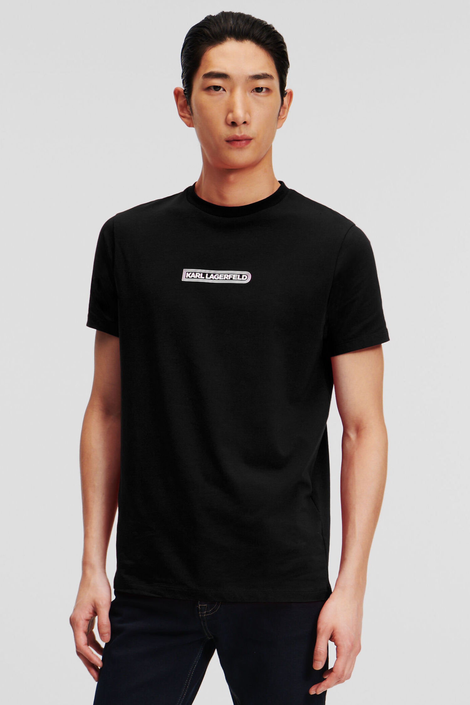 Мужская черная футболка Karl Lagerfeld 543221.755085;990