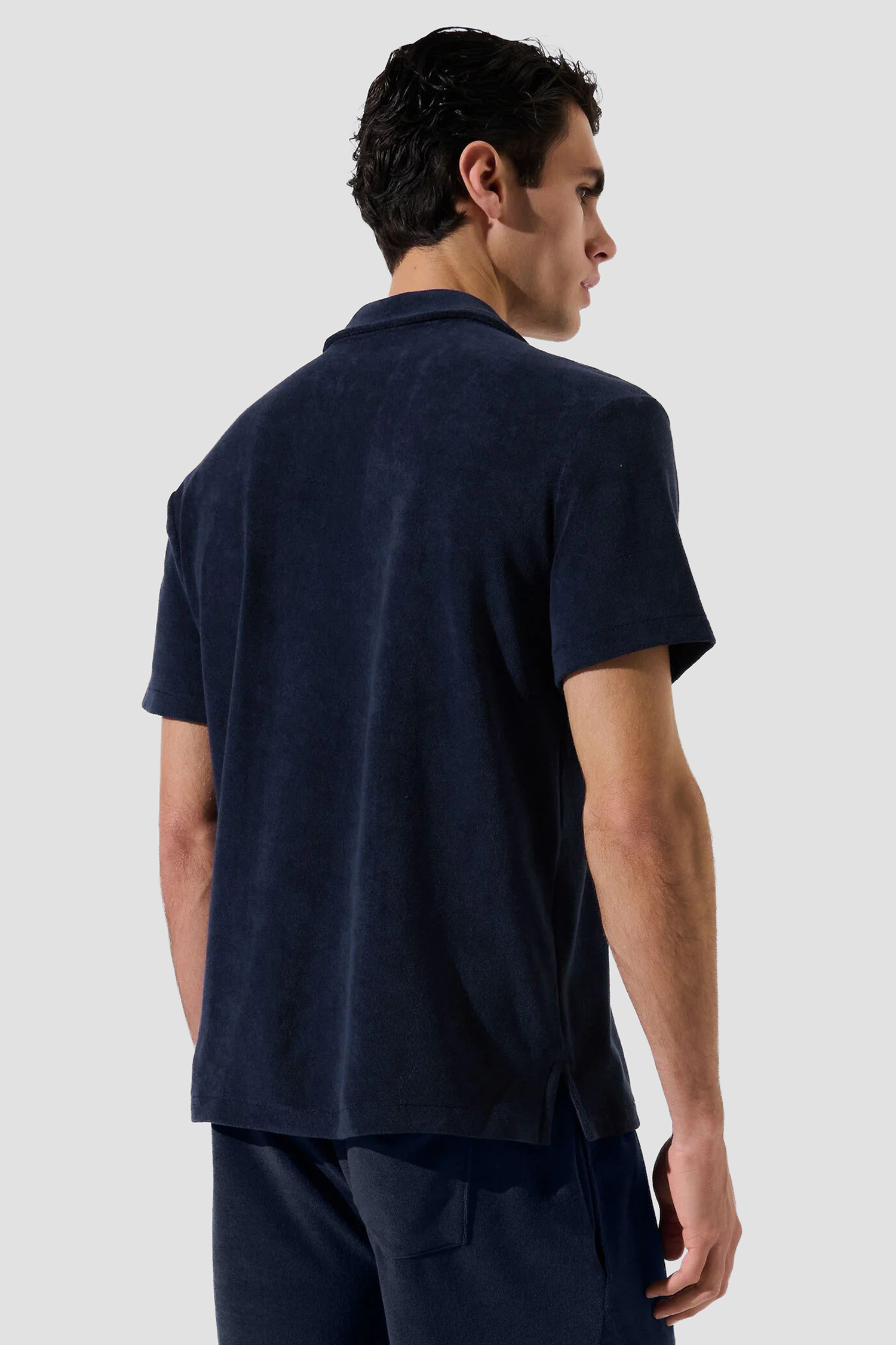 Мужская темно-синяя рубашка Karl Lagerfeld A3M46005;1WN