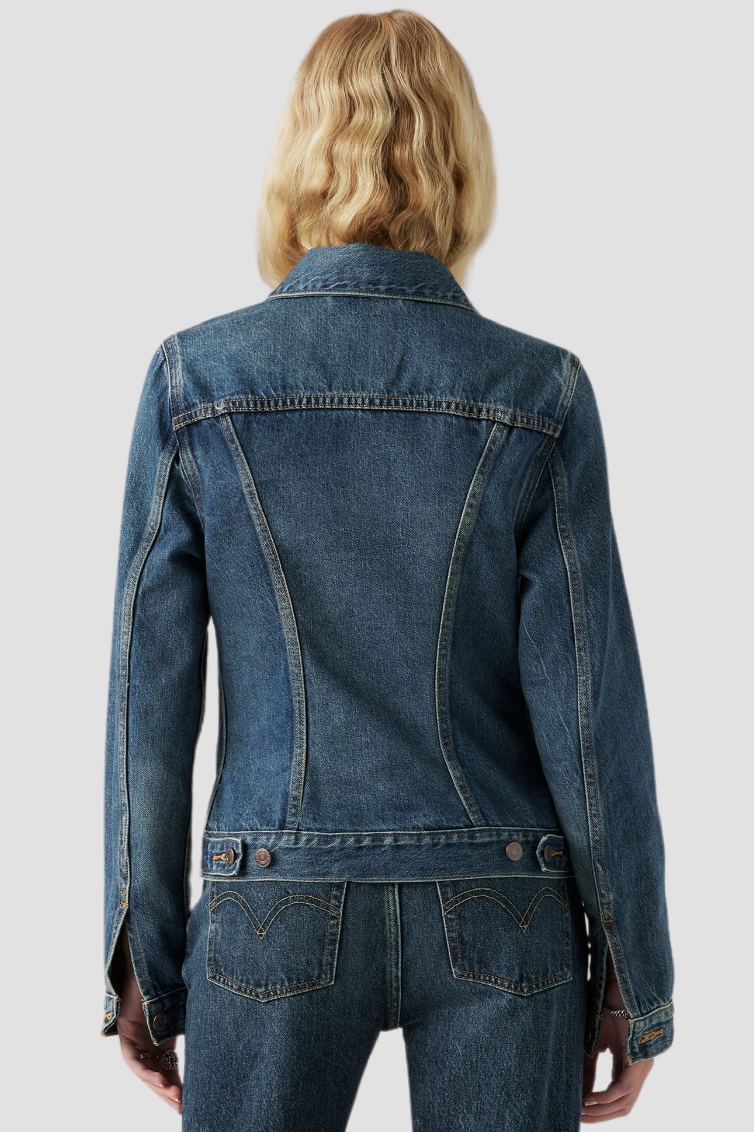 Женская синяя джинсовая куртка Levi’s® 29945;0063