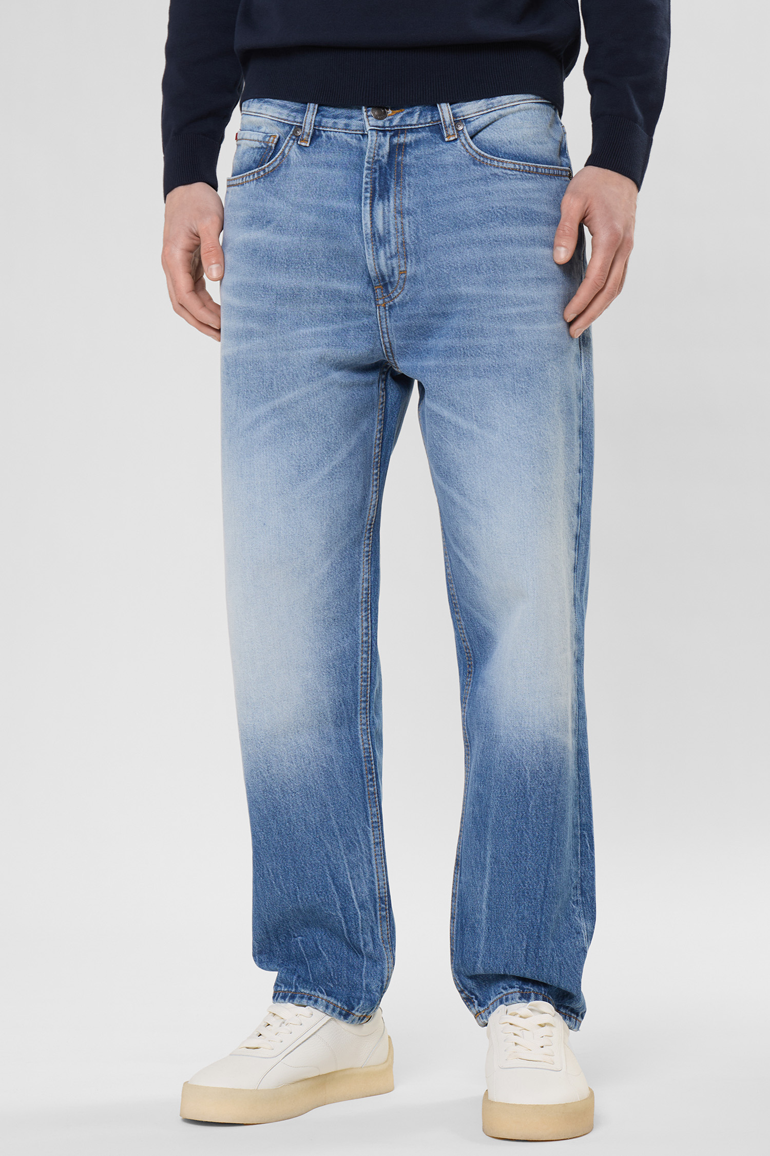 Чоловічі блакитні джинси HUGO 50554190;430