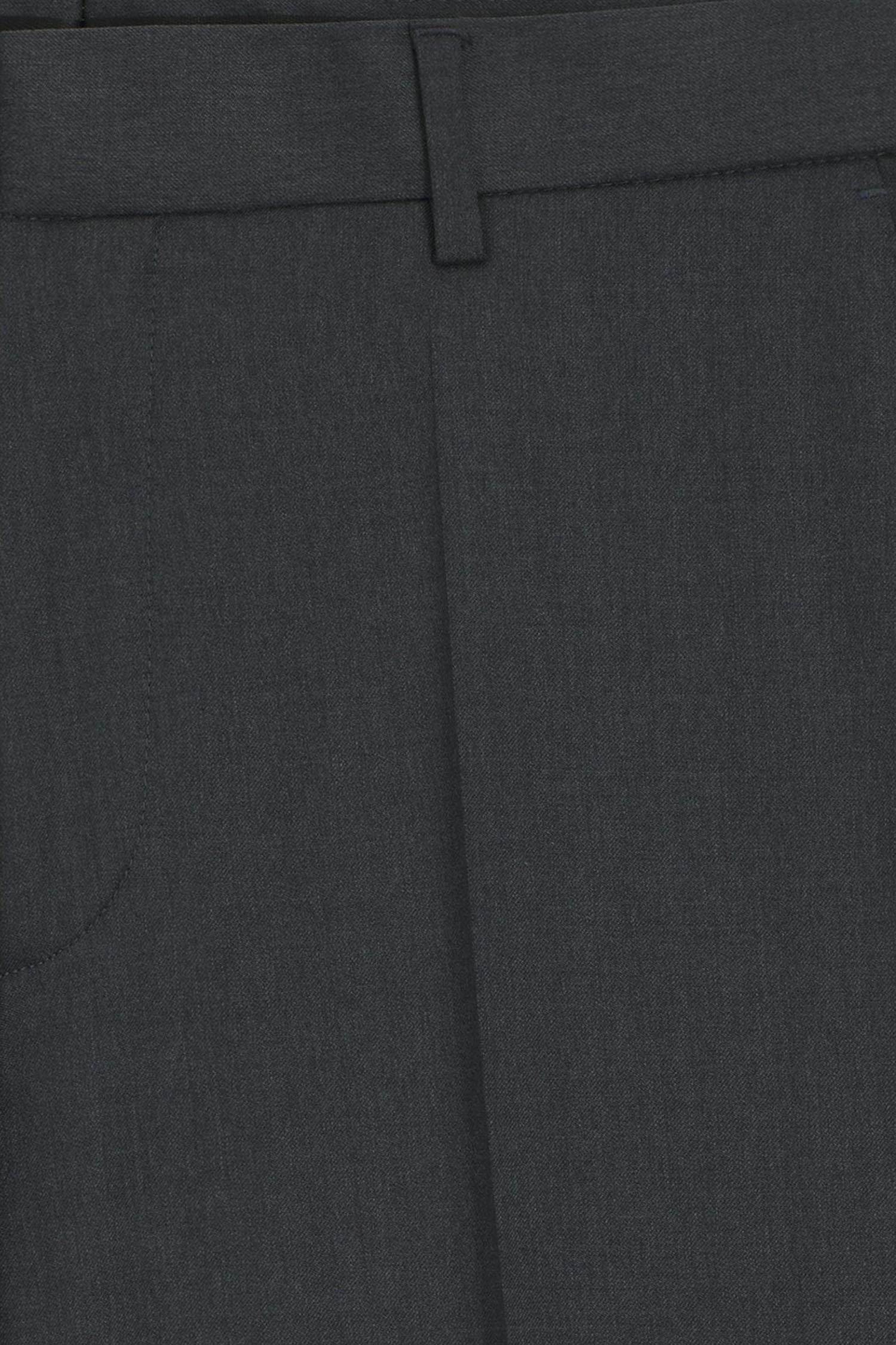 Чоловічі сірі вовняні брюки BOSS 50469183;021